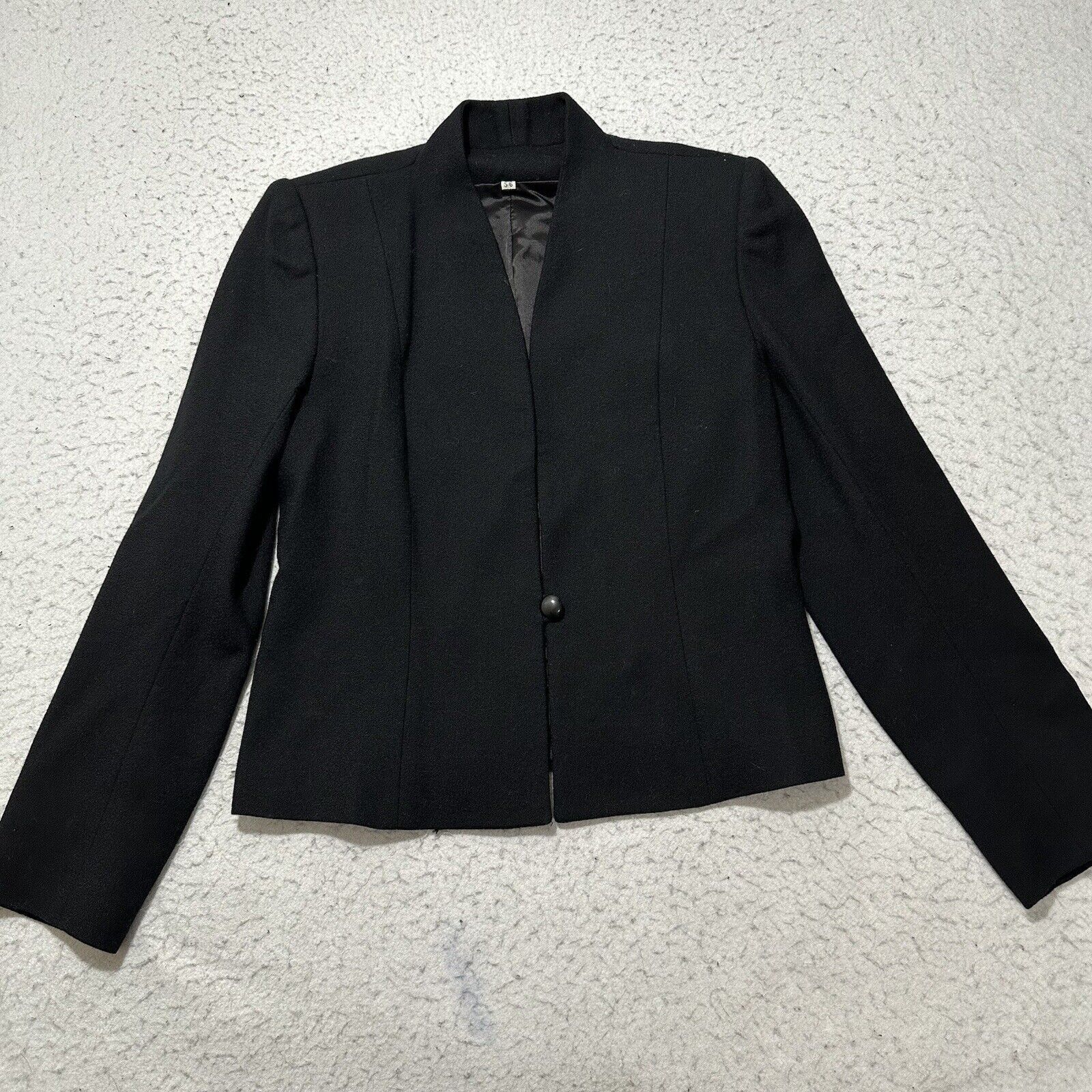 Vintage Vintage Peabody House International 5/6 Wool Blazer Black Size M / US 6-8 / IT 42-44 - 1 Thumbnail
