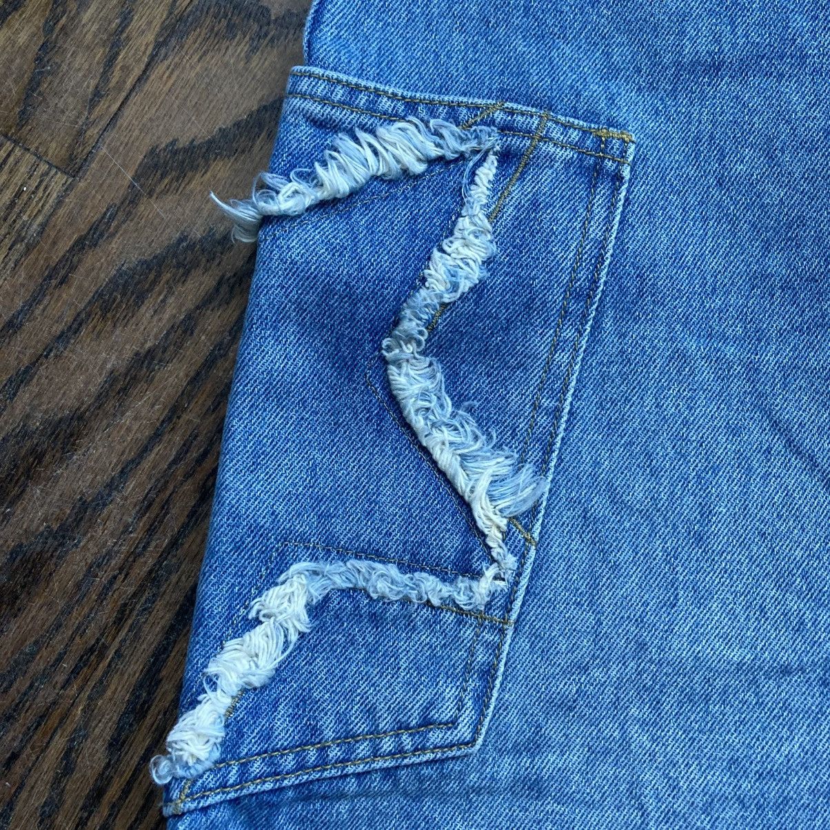 Other Grunge denim wideleg star patch detail jeans size small Size 27" / US 4 / IT 40 - 3 Thumbnail