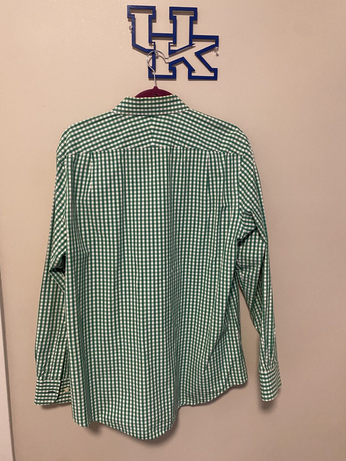 Charles Tyrwhitt Charles Tyrwhitt Green Button Up Dress Shirt Size US L / EU 52-54 / 3 - 6 Thumbnail