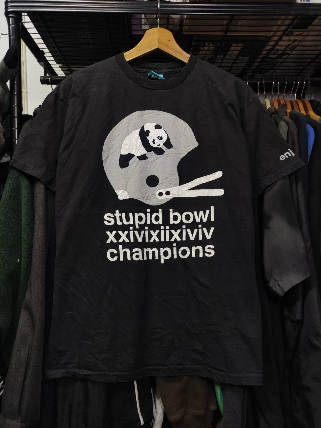 Enjoi Vtg 00's Enjoi Skateboard " Stupid Bowl Champion " T-Shirt Size US M / EU 48-50 / 2 - 2 Thumbnail