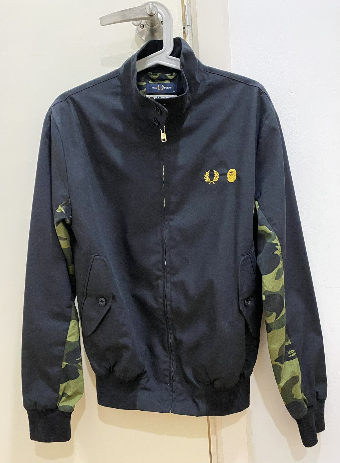 Bape × Fred Perry Bape x Fred Perry Harrington Jacket Size US S / EU 44-46 / 1 - 1 Thumbnail