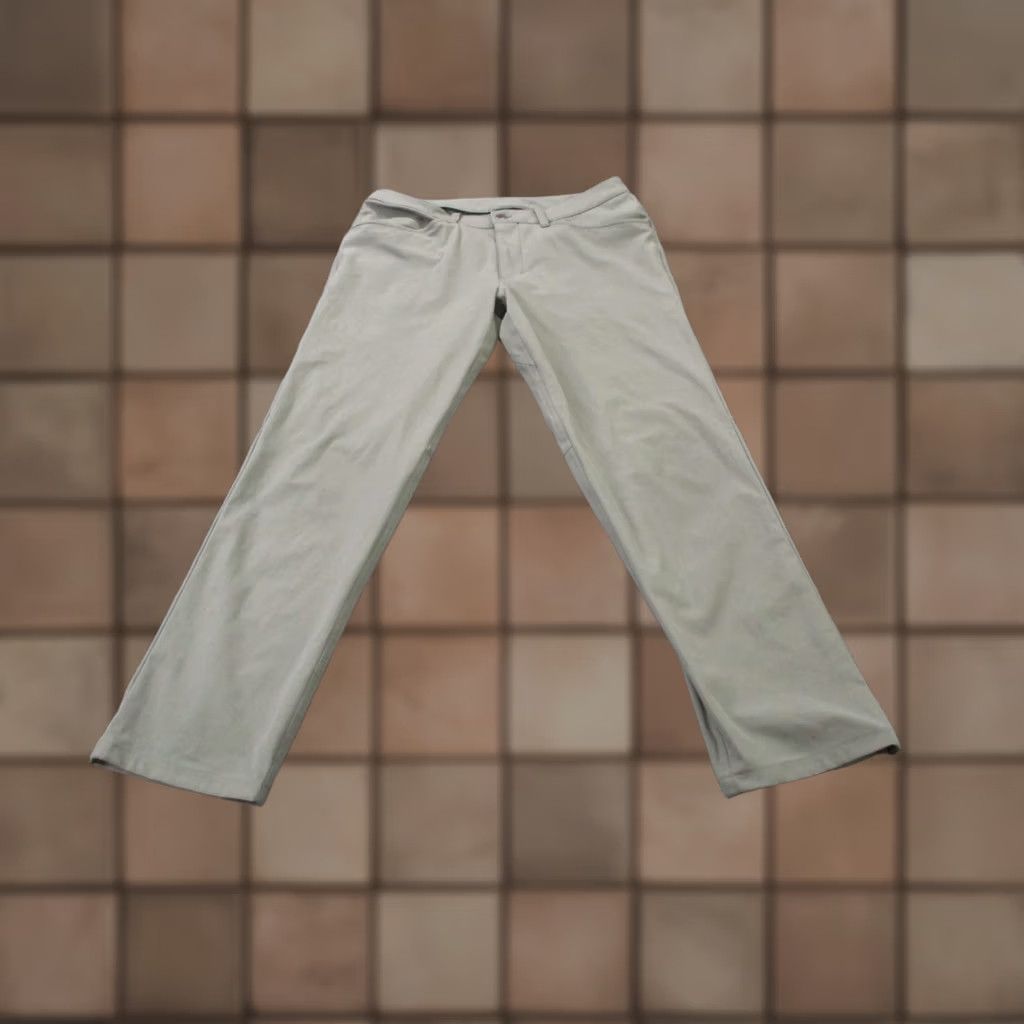Lululemon Lululemon Pants Mens 31 Green Chino ABC Classic Fit Trouser Warpstreme LM5967S Pants Mens 31 Green Chino - 28 Inseam 31W 31 L? Size US 31 - 1 Thumbnail