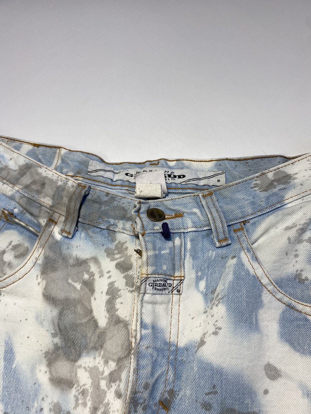 Marithe + Francois Girbaud Rare‼️Marithe Francois Girbaud Tie-dye Denim Pants Jeans Size US 32 / EU 48 - 13 Thumbnail