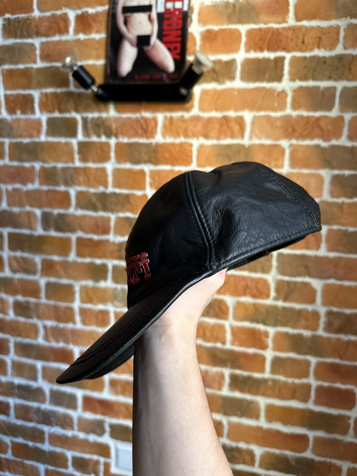 Ferrari Ferrari leather cap logo racing one size Size ONE SIZE - 2 Thumbnail