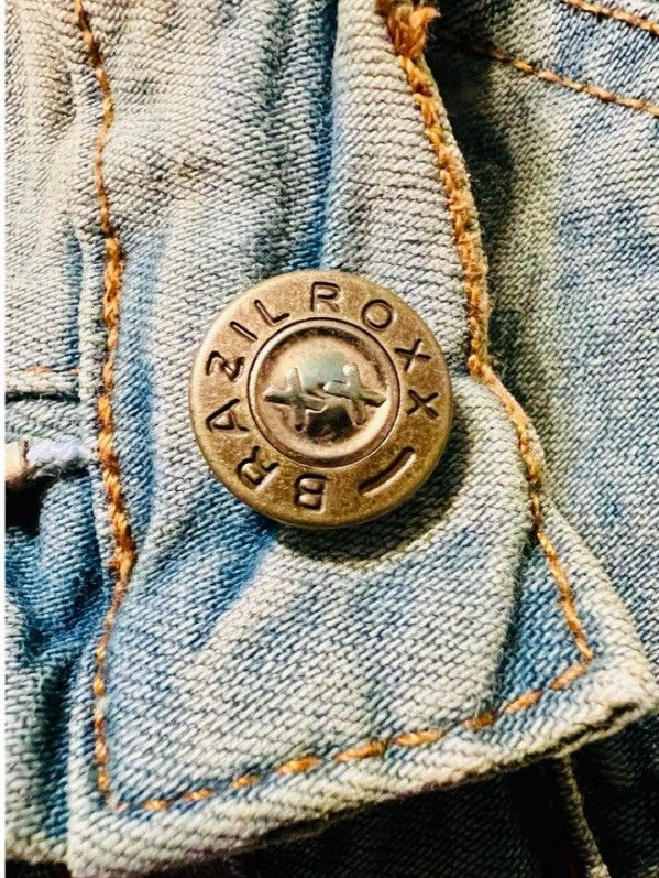 Other VTG Brazil Roxx Embellished Stretch Jeans Straight Leg – 26” Size 26" / US 2 / IT 38 - 6 Thumbnail