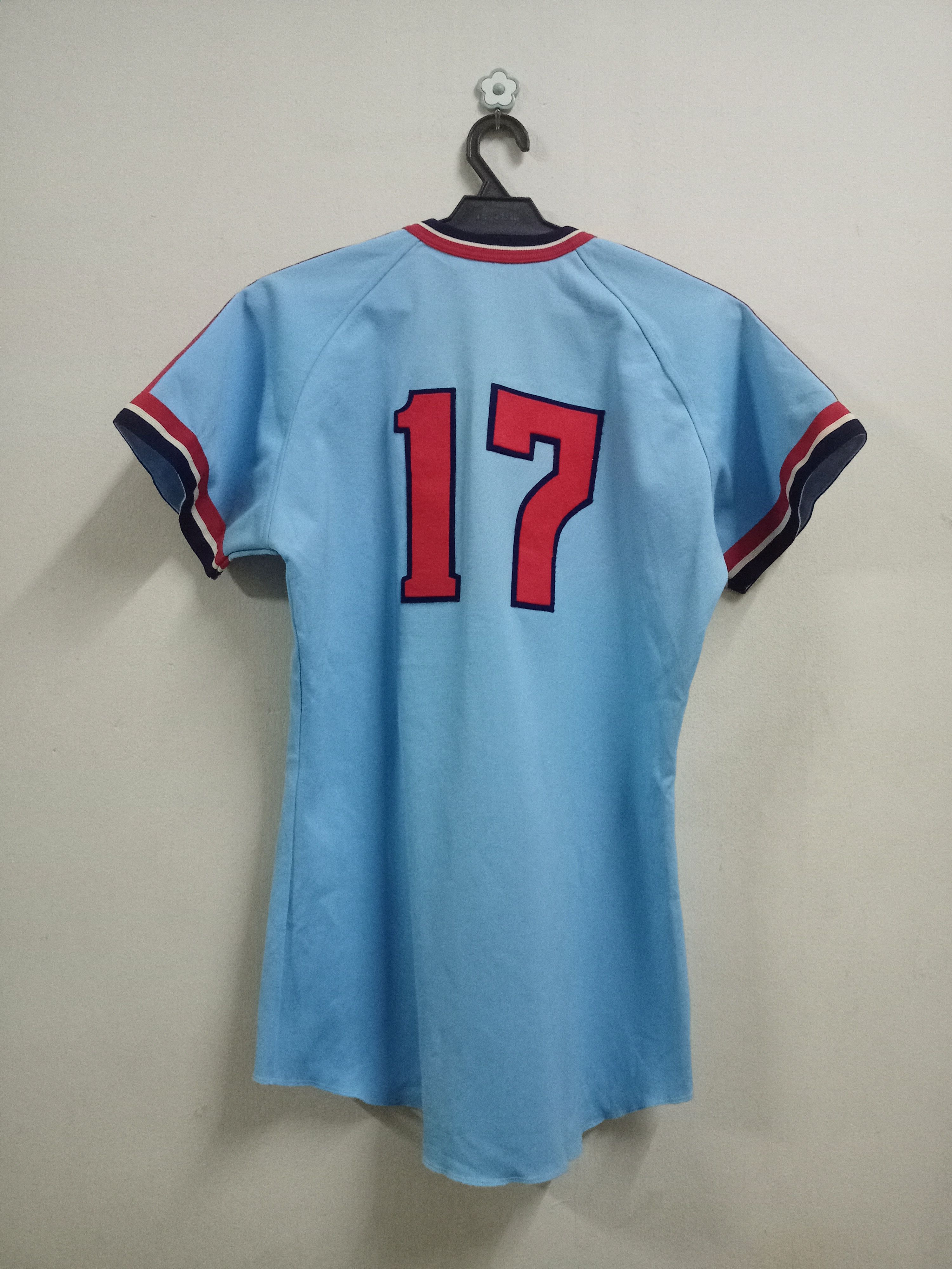 Descente × MLB RARE 💙 Descente Baseball Sirius Oversized Shirts Size L / US 10 / IT 46 - 7 Thumbnail