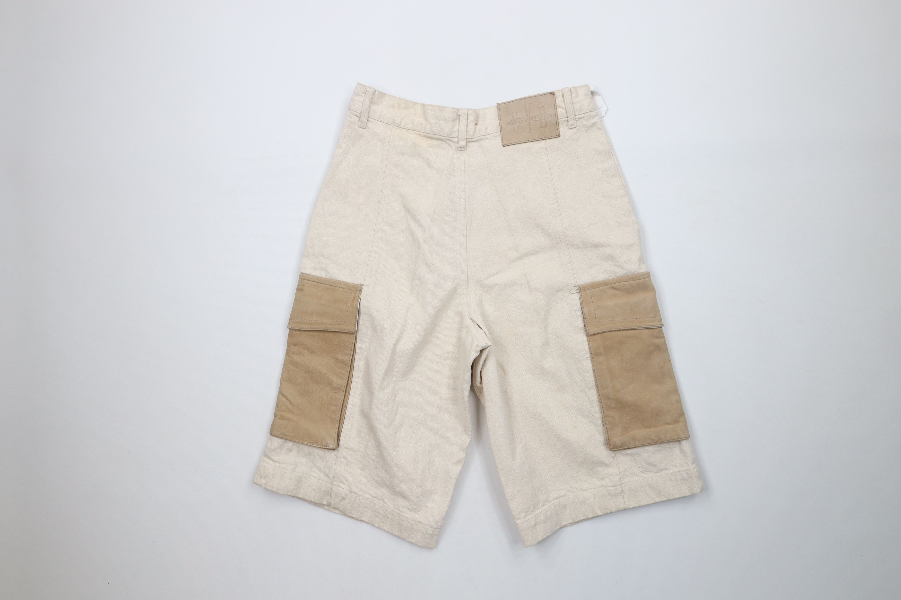 Vintage Deadstock Vintage 90s Streetwear Big Pocket Cargo Shorts Size US 29 - 10 Thumbnail
