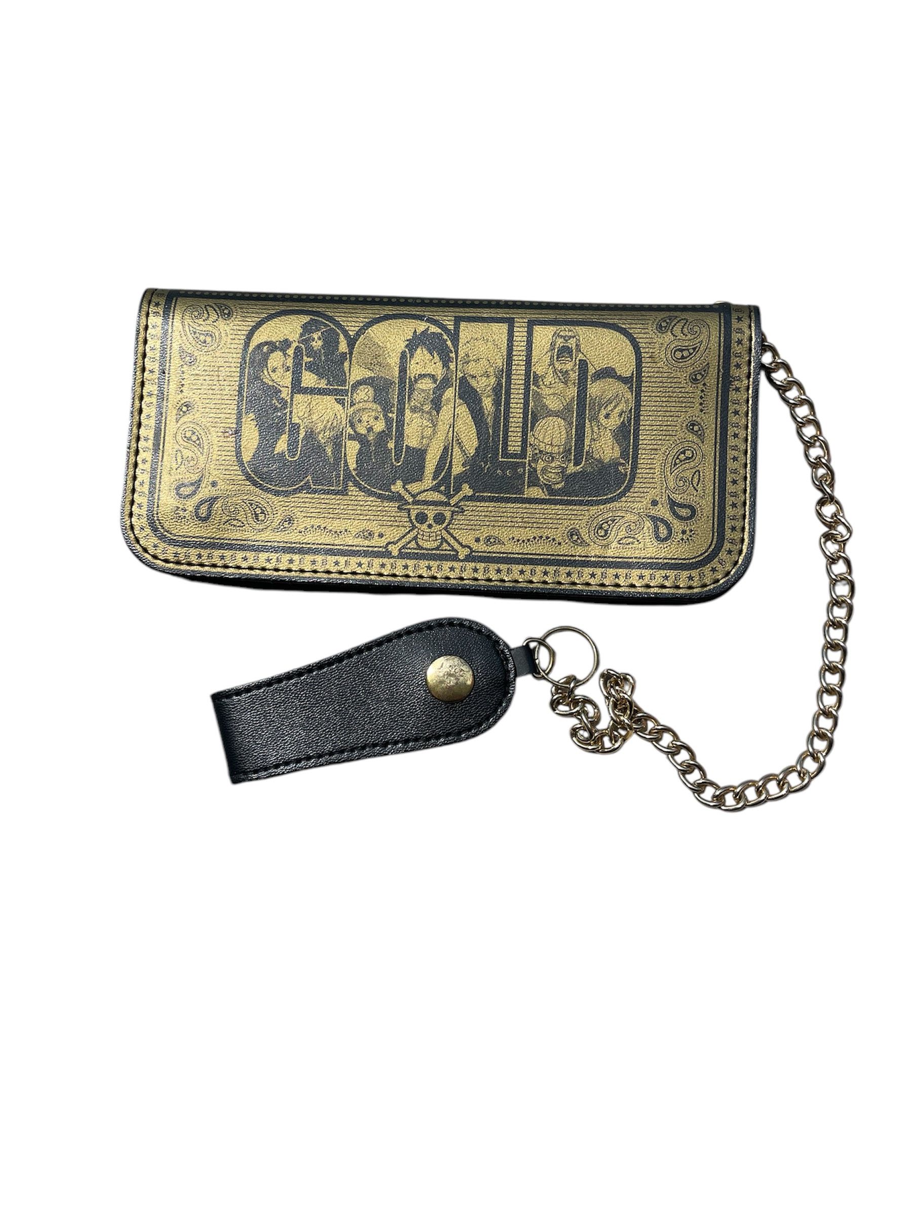 Anime × One Piece One Piece 2016 Gold Long Wallet Size ONE SIZE - 2 Thumbnail