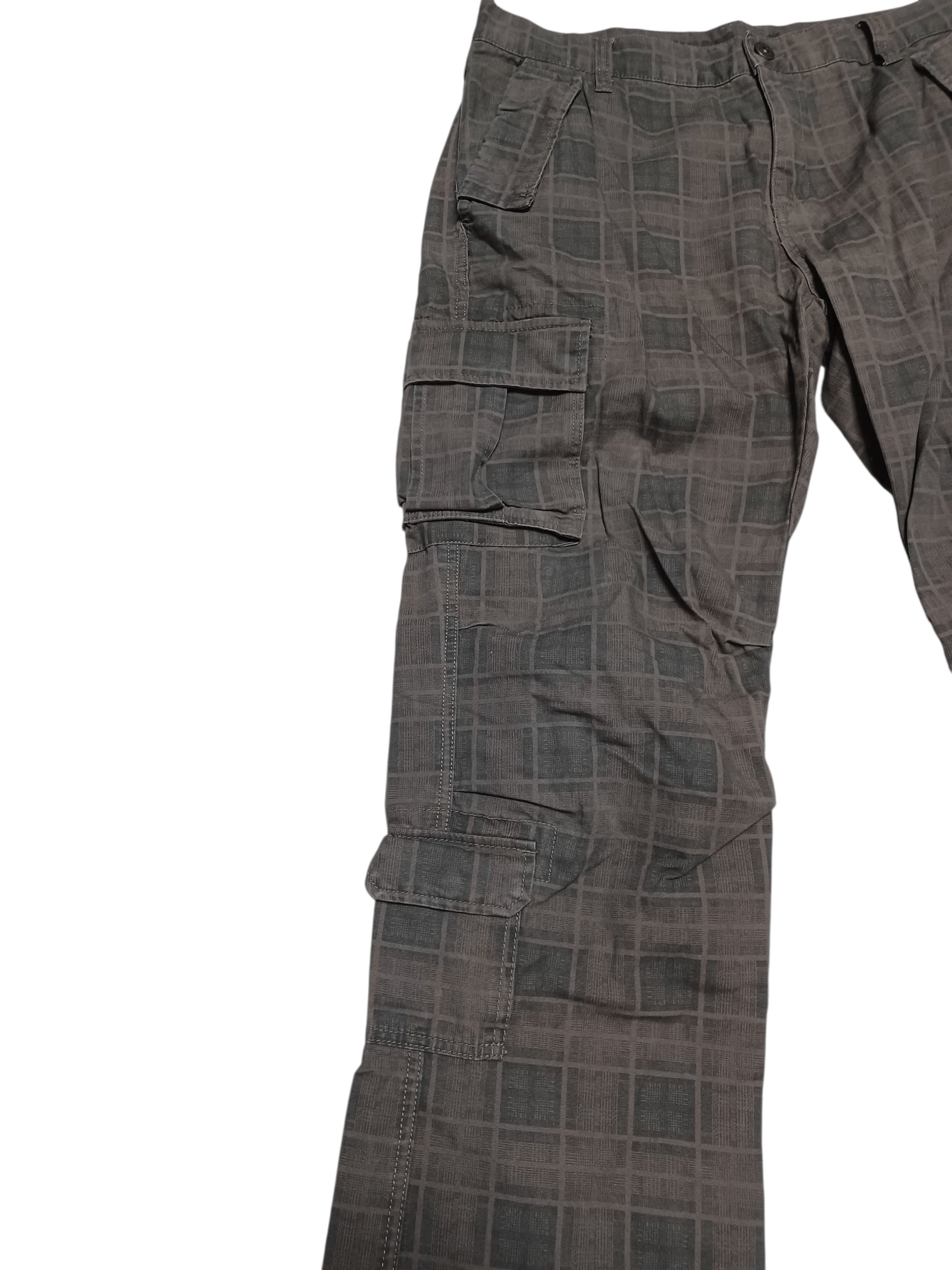 Japanese Brand CARGO MULTIPOCKET CHECKERED MILITARY AVANTGARDE PANTS Size US 38 / EU 54 - 2 Thumbnail