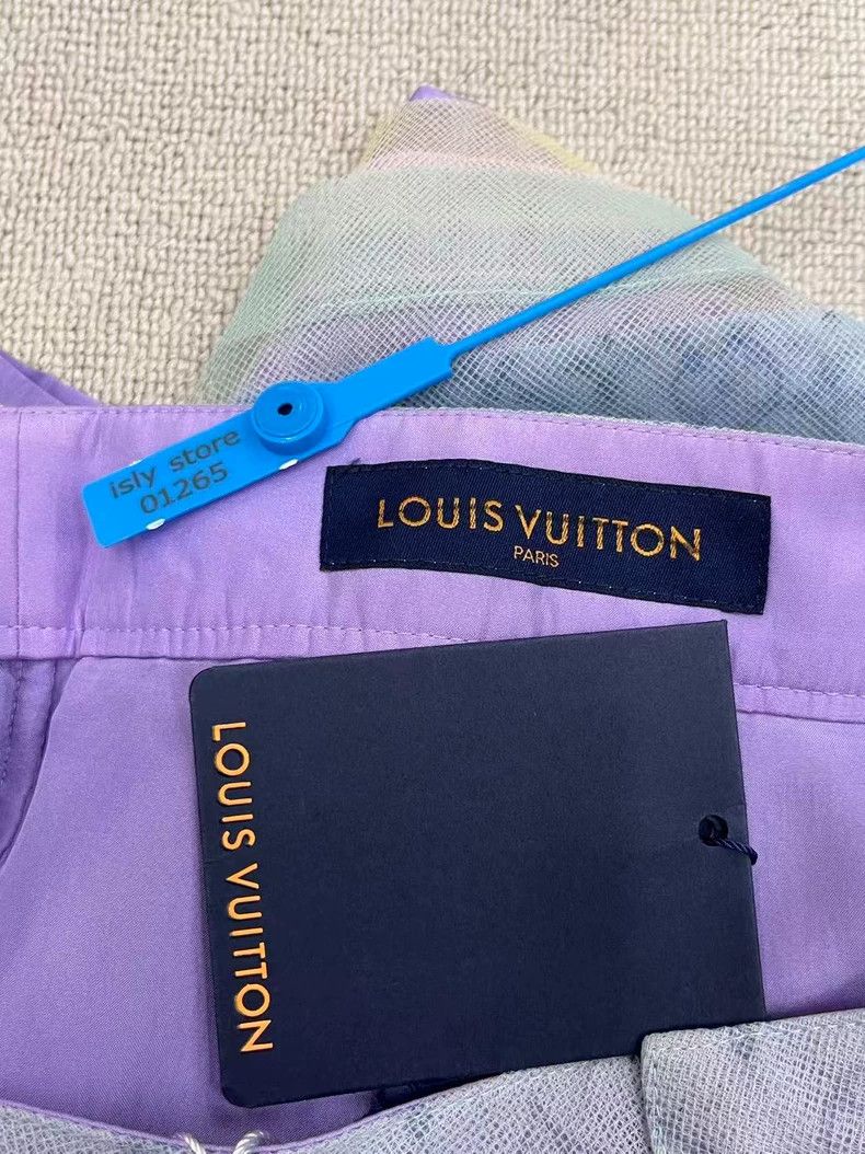 Louis Vuitton Logo tulle casual shorts