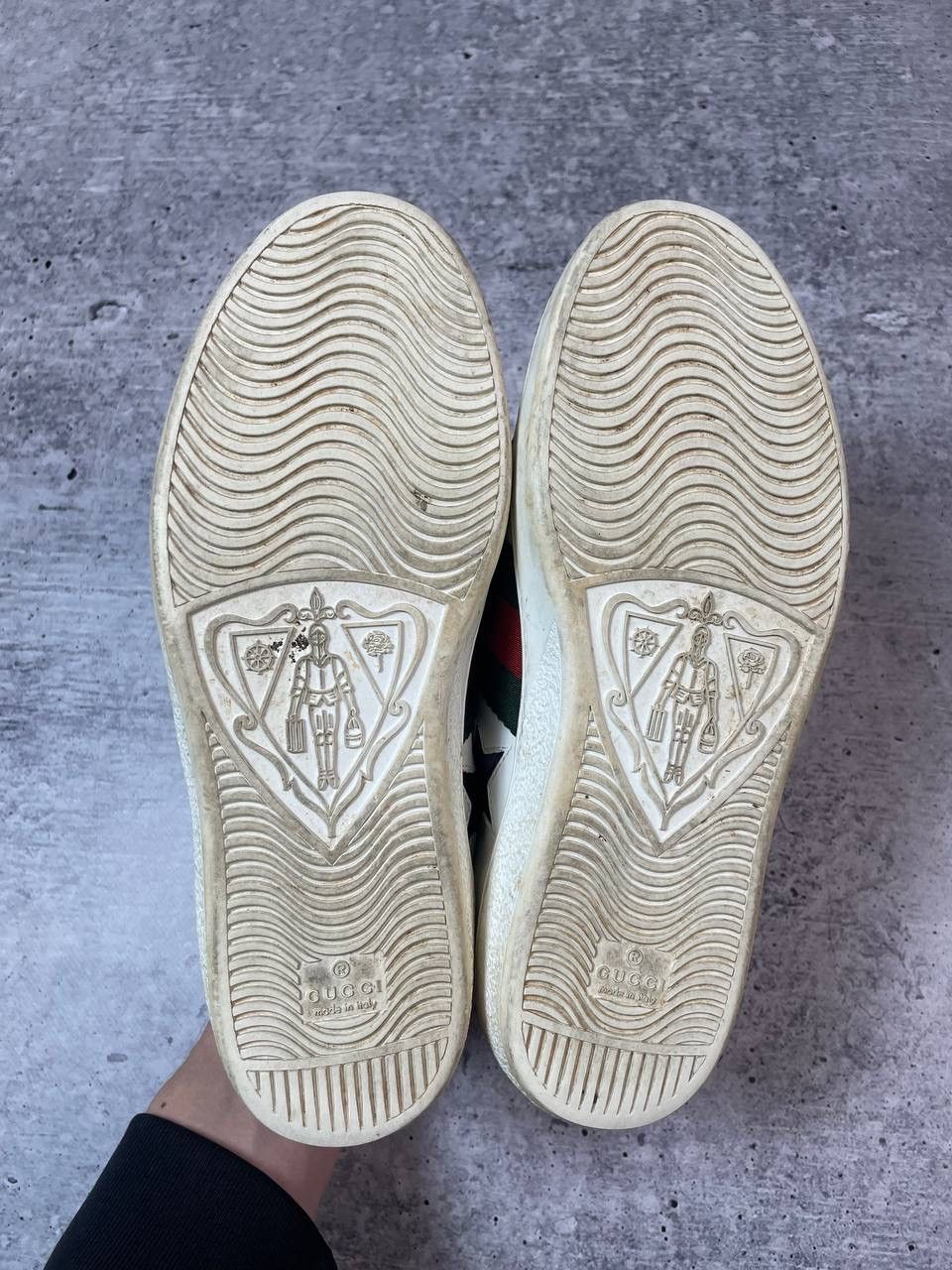 Gucci Gucci Ace Stars Low Top Sneakers Shoes Y2K Size US 7 / IT 37 - 8 Thumbnail