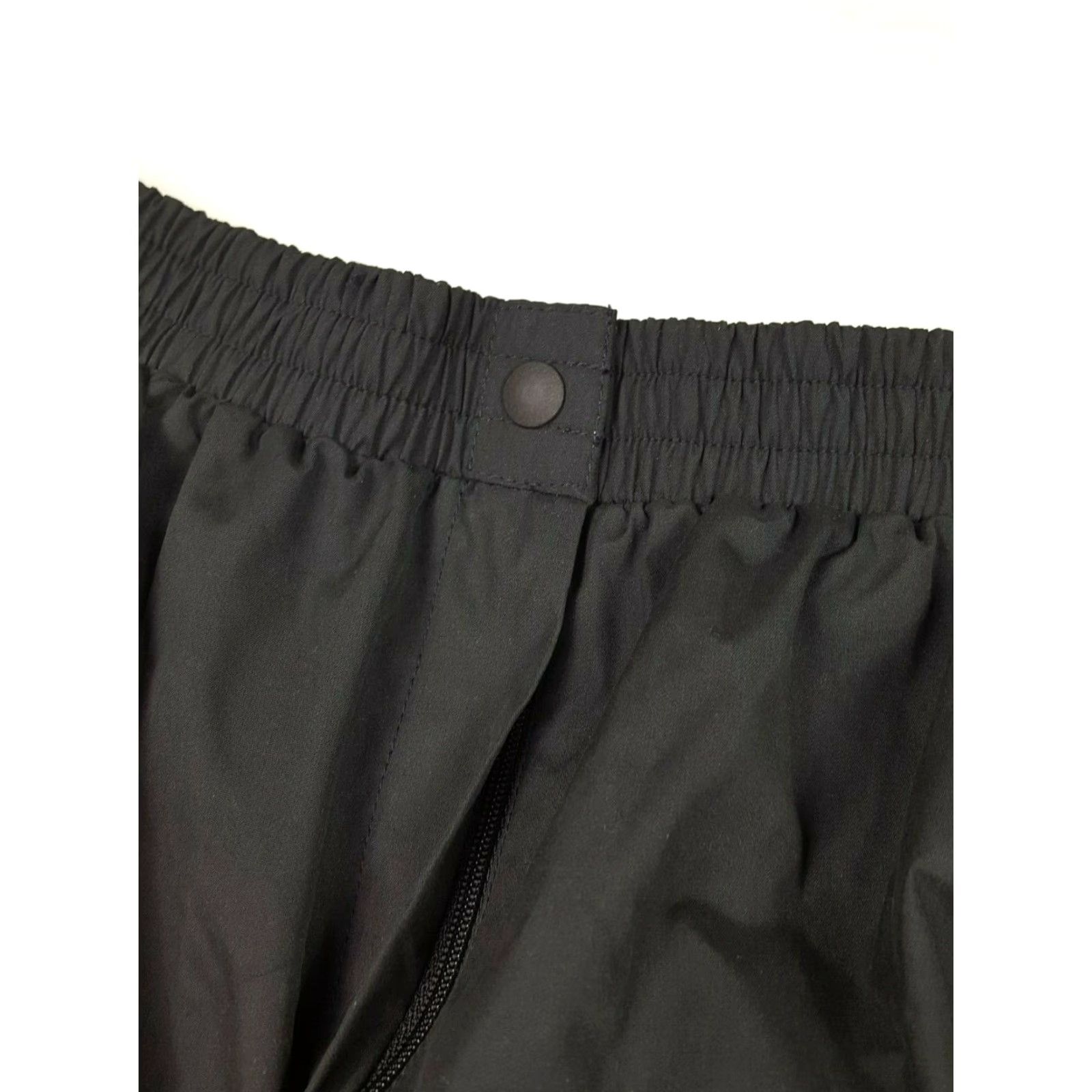 Rains VINTAGE Forrester's Pants Women XL Black Rain Tapered Stretch Pockets Size 40" / US 18 - 3 Thumbnail