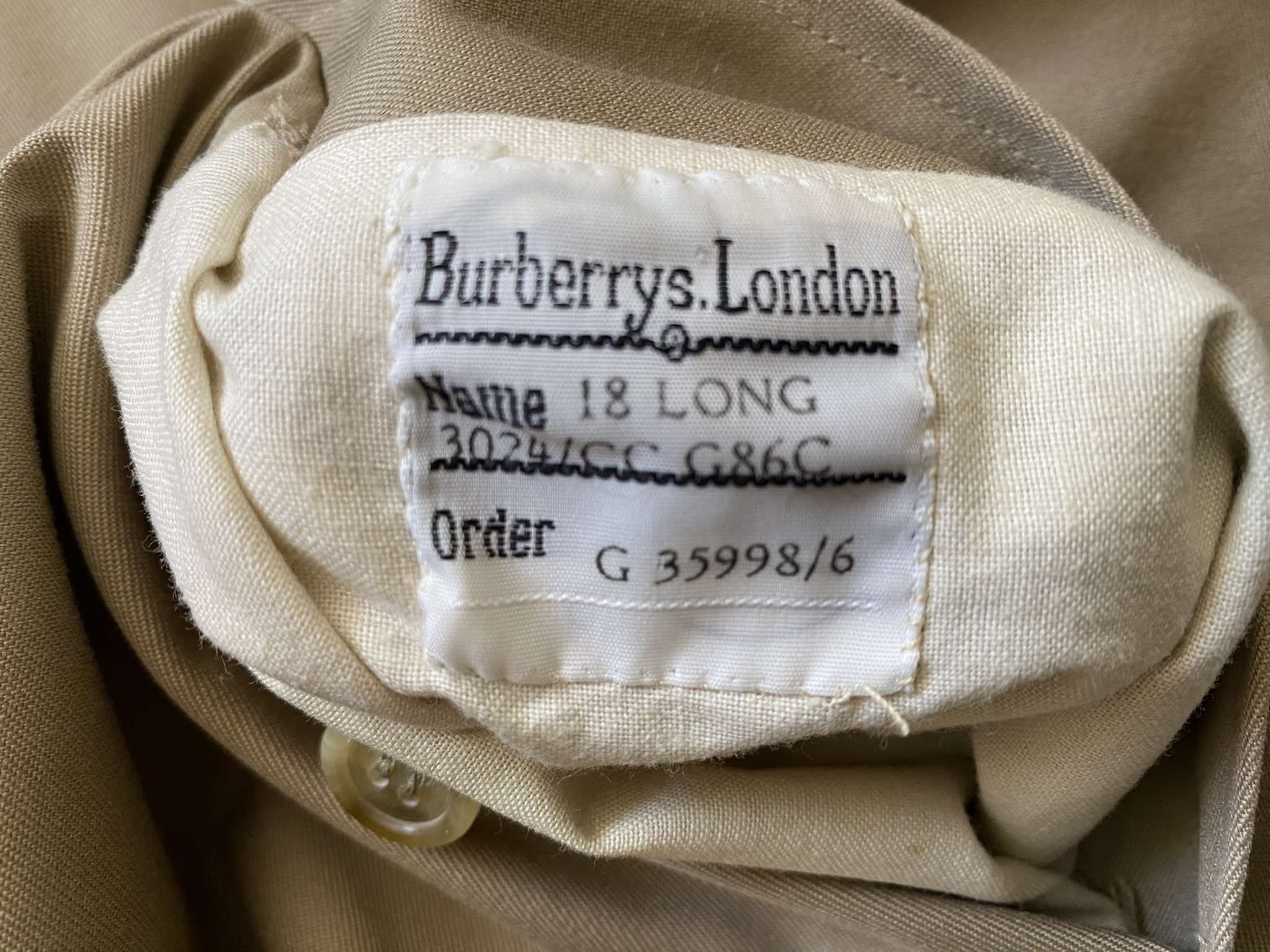 Burberry × Vintage Vintage Burberry Prorsum Nova Check Long Trench Coat Size US M / EU 48-50 / 2 - 6 Thumbnail