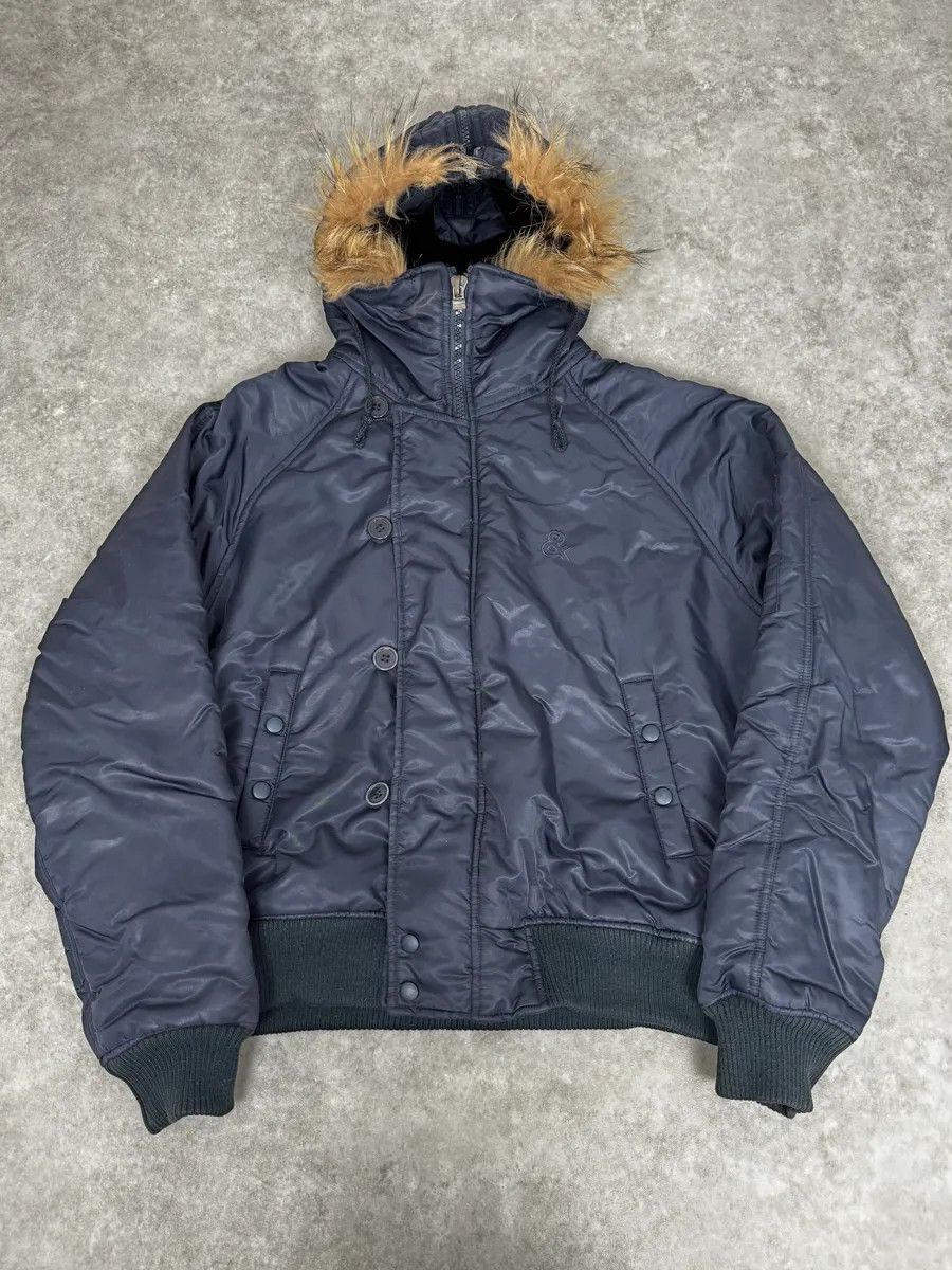 Dolce & Gabbana AW2003 Dolce & Gabbana Navy Aviator Bomber Jacket Size US M / EU 48-50 / 2 - 3 Thumbnail
