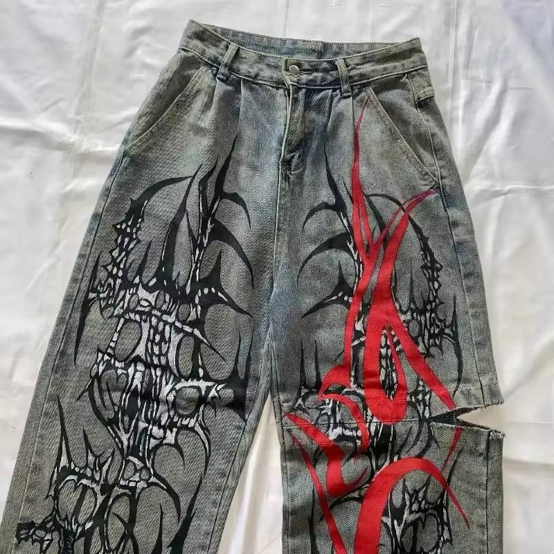 Japanese Brand × Vintage On-trend vintage baggy jeans Size US 36 / EU 52 - 3 Thumbnail