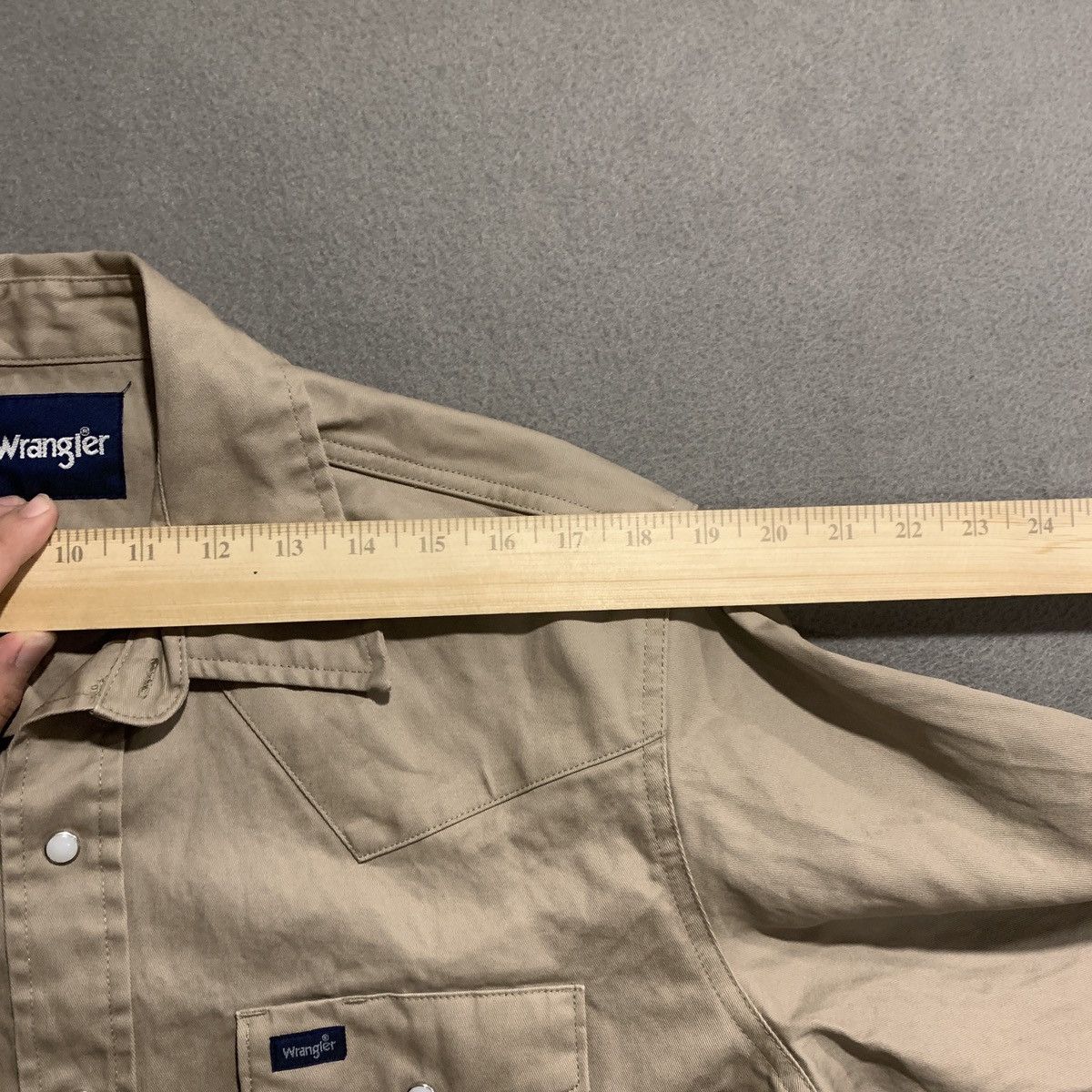 Wrangler Wrangler Pearl Snap Shirt Brushpopper Western Heavyweight Size US M / EU 48-50 / 2 - 11 Thumbnail