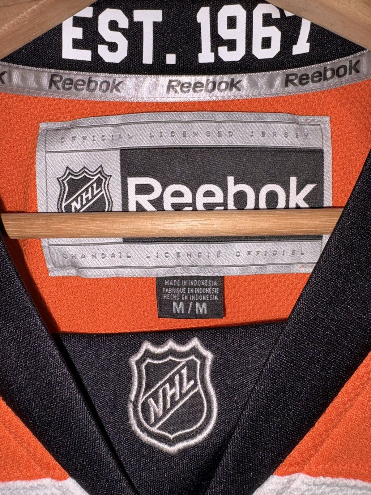 Reebok Philadelphia Flyers NHL Reebok 50th Anniversary Jersey Size US M / EU 48-50 / 2 - 2 Thumbnail