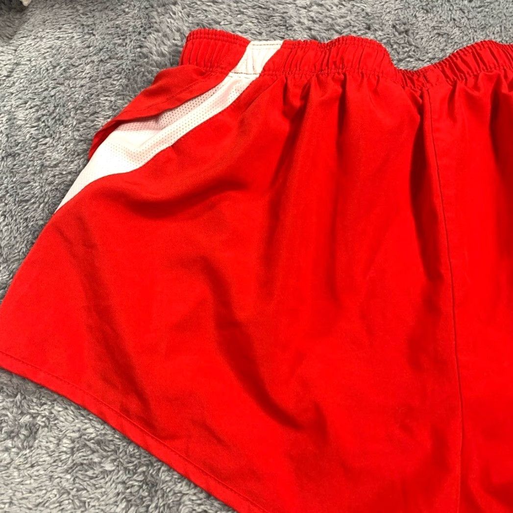 Nike **Nike Red Women's Dri-Fit Running Shorts** New title: **Nike Red Women's Dri-Fit Running Shorts** Size 32" / US 10 / IT 46 - 7 Thumbnail