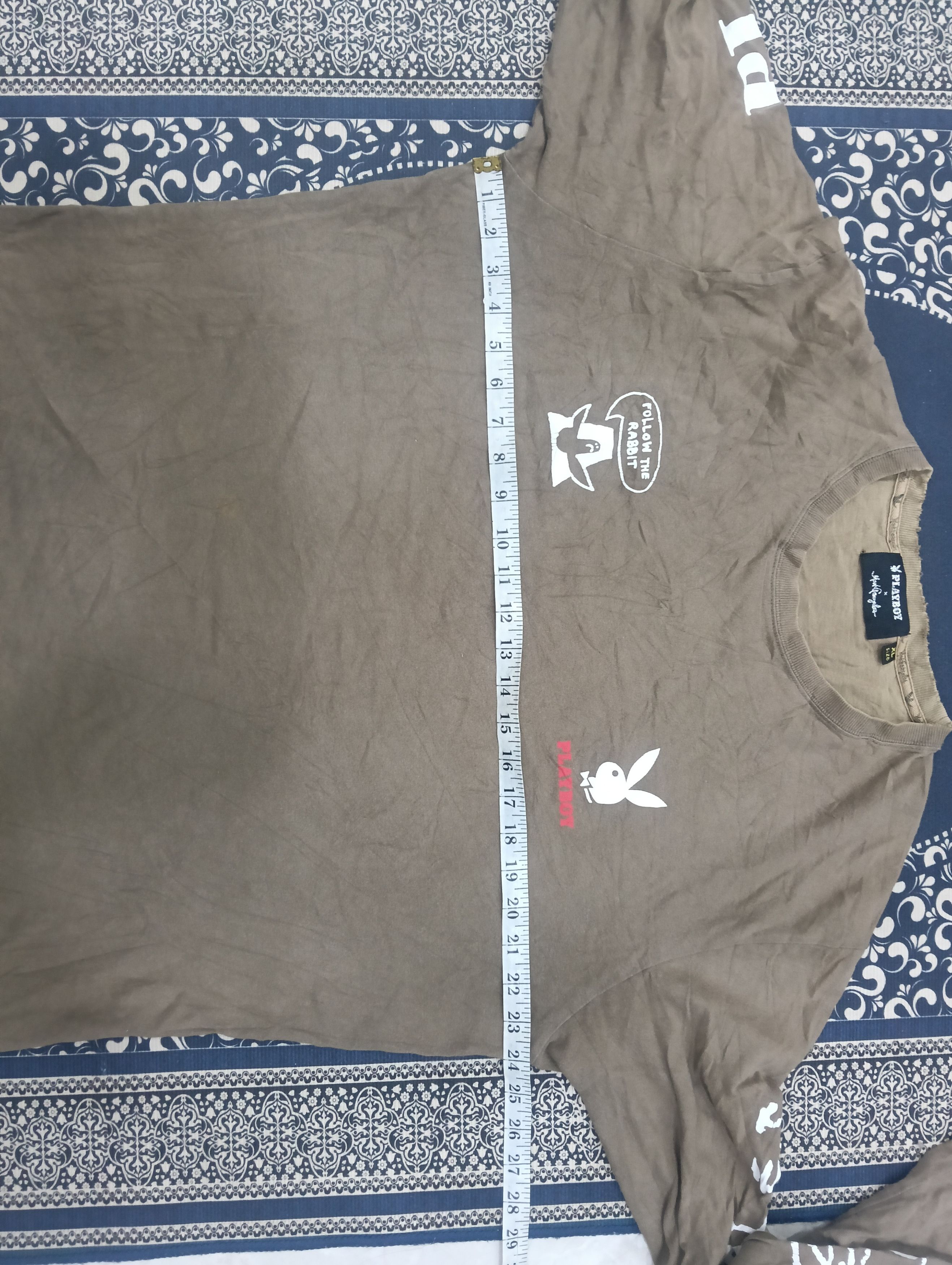 Playboi Carti Mark Gonzales X Playboy Collab Shirt Size US L / EU 52-54 / 3 - 13 Thumbnail