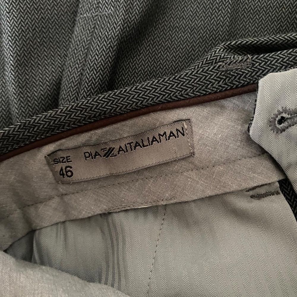 Other Piaza Italiaman SZ 46 grey dress pants Size US 30 / EU 46 - 4 Thumbnail