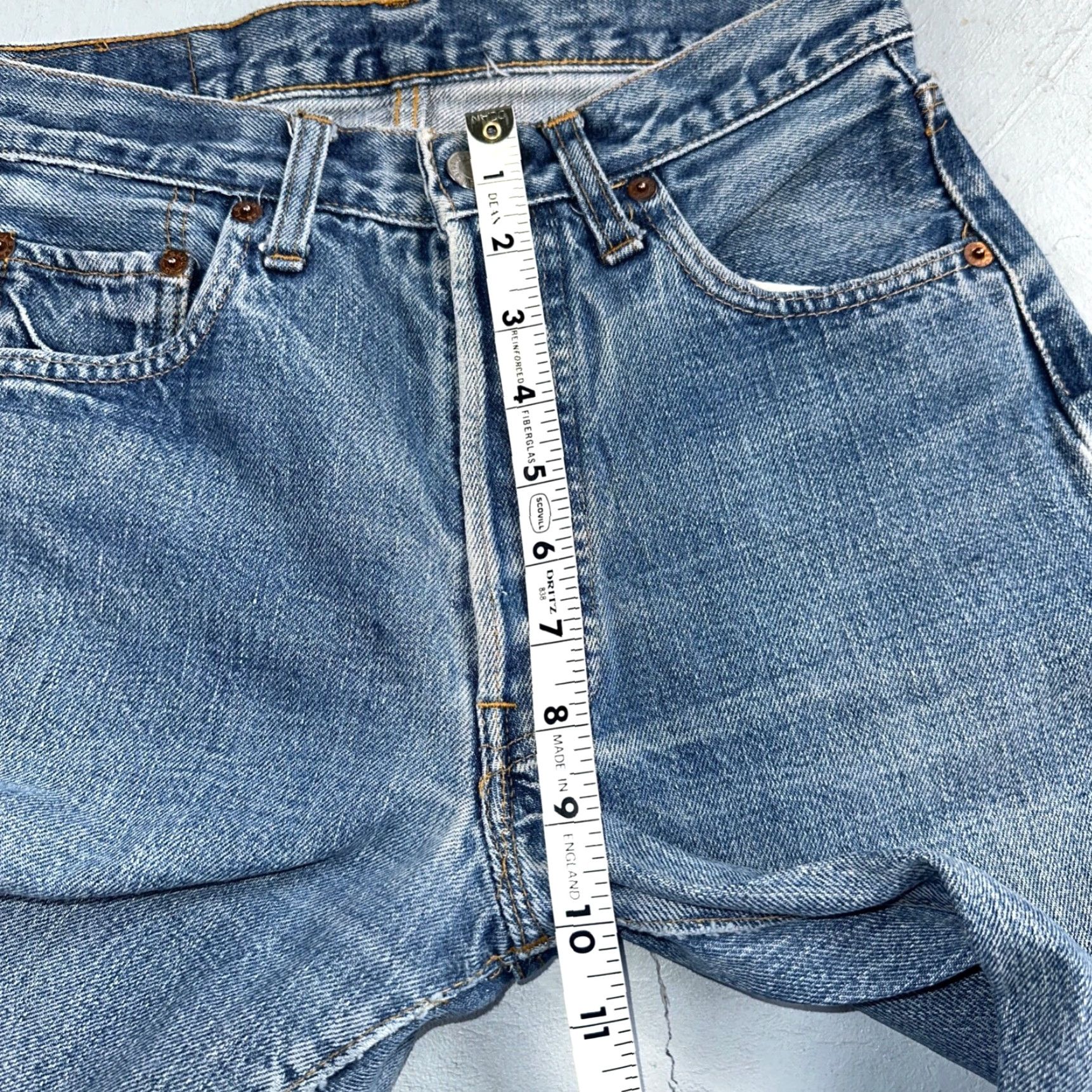Levi's VINTAGE Levi's 501 Jeans Mens Classic Denim Blue 29x33 70s 80s Selvedge Redline 501 XX Size US 29 - 7 Thumbnail