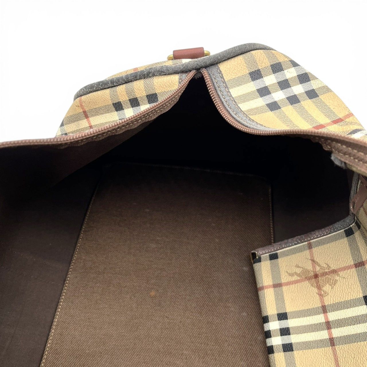 Burberry Vintage Burberrys Boston Bag Nova Check Size ONE SIZE - 7 Thumbnail