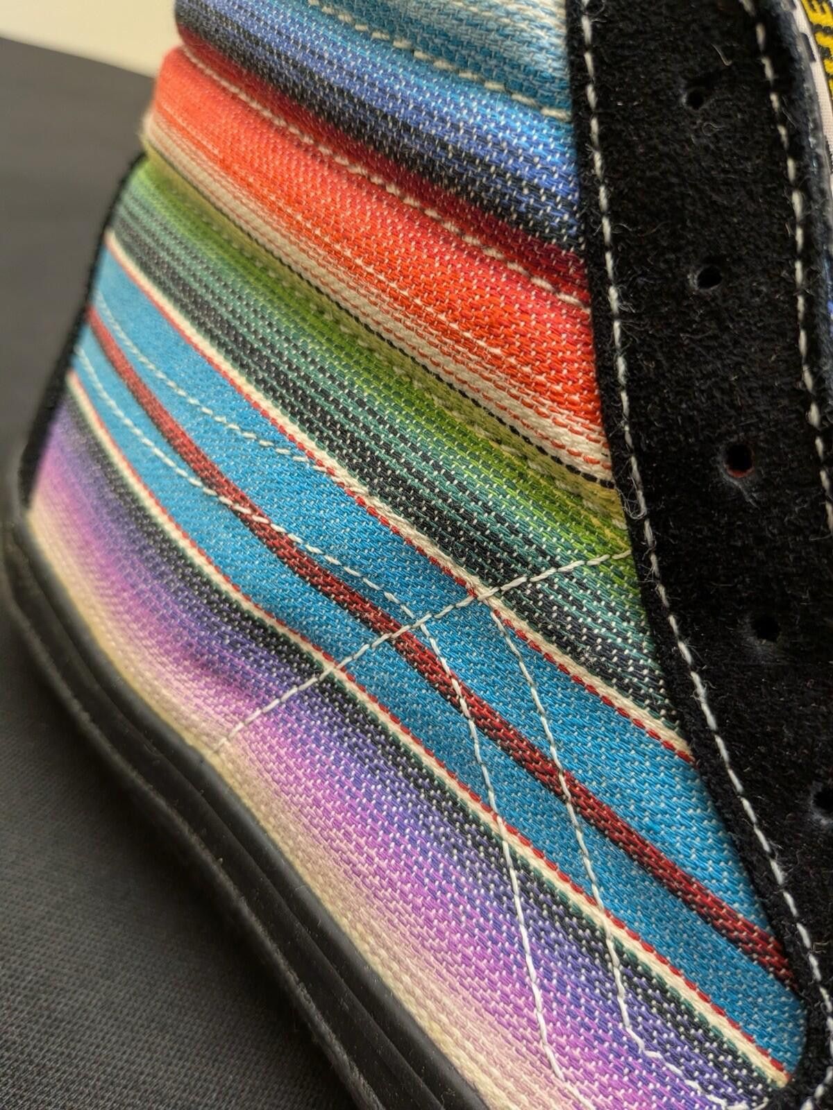 Vans Vans Sk8-Hi V38 BE(RB) Black US11 Size US 11 / EU 44 - 9 Thumbnail
