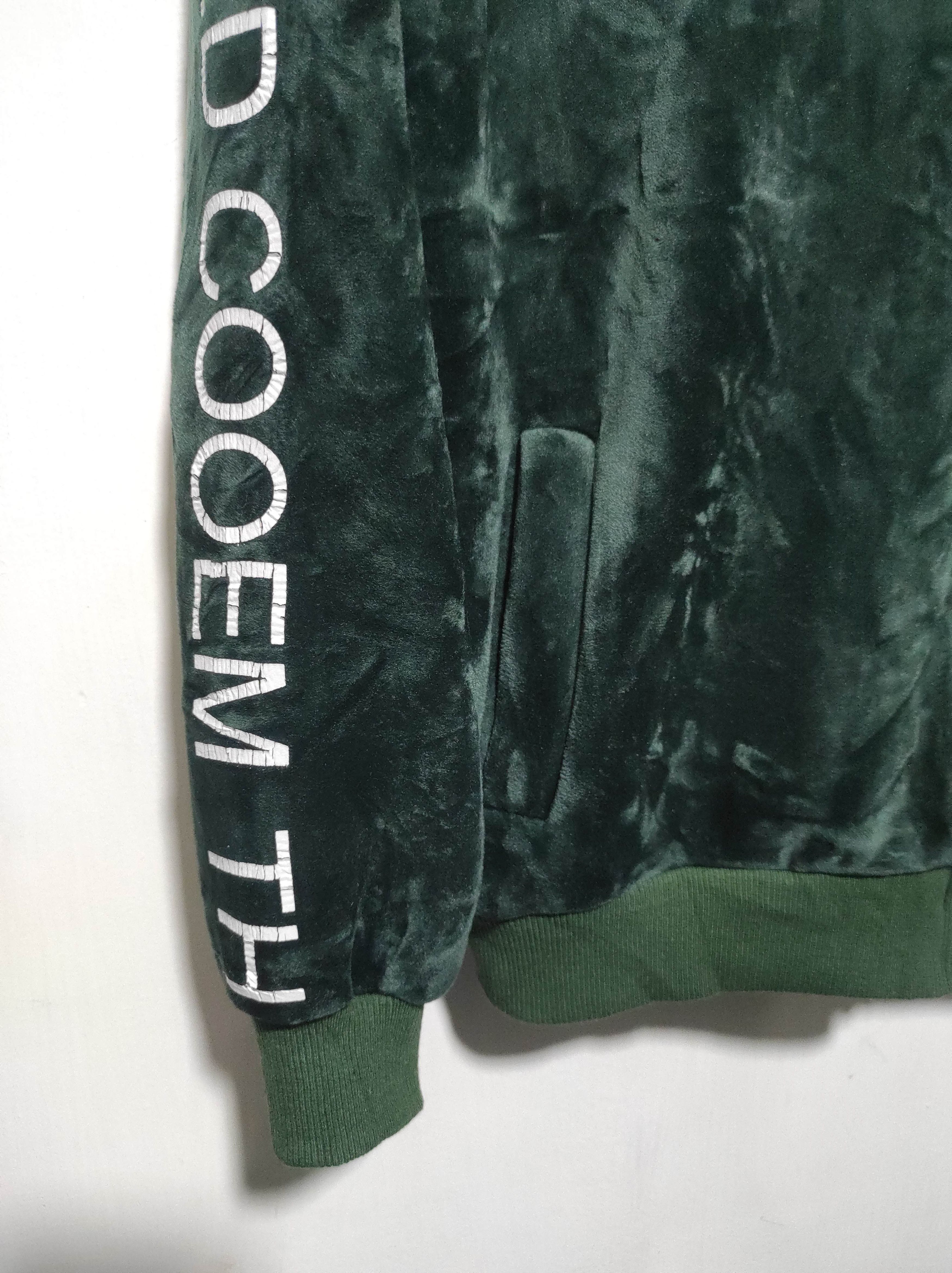 Hysteric Glamour Velvet Green Zipper Fur Hoodie LGB style Size S / US 4 / IT 40 - 6 Thumbnail