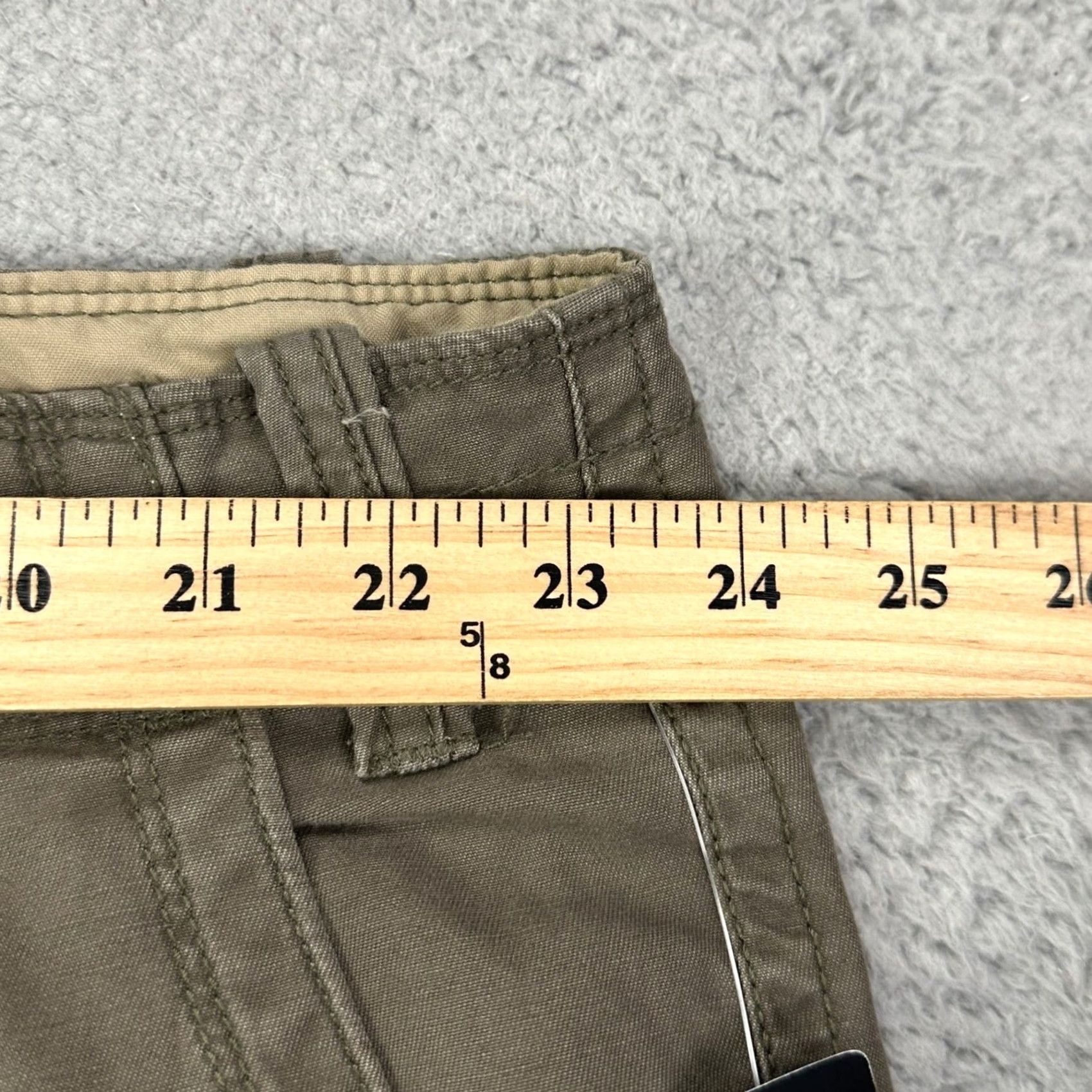 Vintage Arizona Jean Co. Mens Cargo Shorts 50 Big Tall Grey Flat Front Casual NEW Size US 34 / EU 50 - 6 Thumbnail