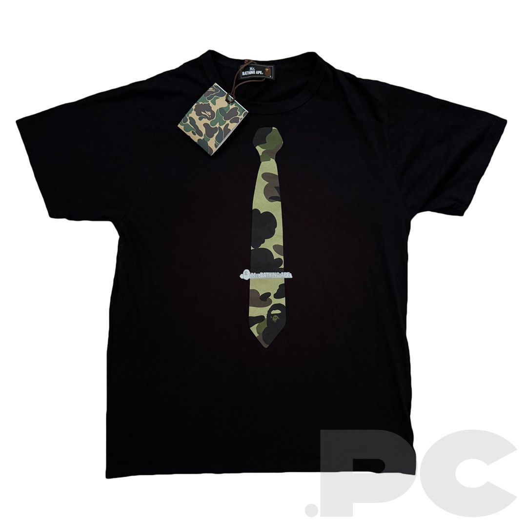 Bape MR. BATHING APE 1ST CAMO "STICKPIN" TIE (2014) TEE nigo wgm Size US M / EU 48-50 / 2 - 1 Thumbnail