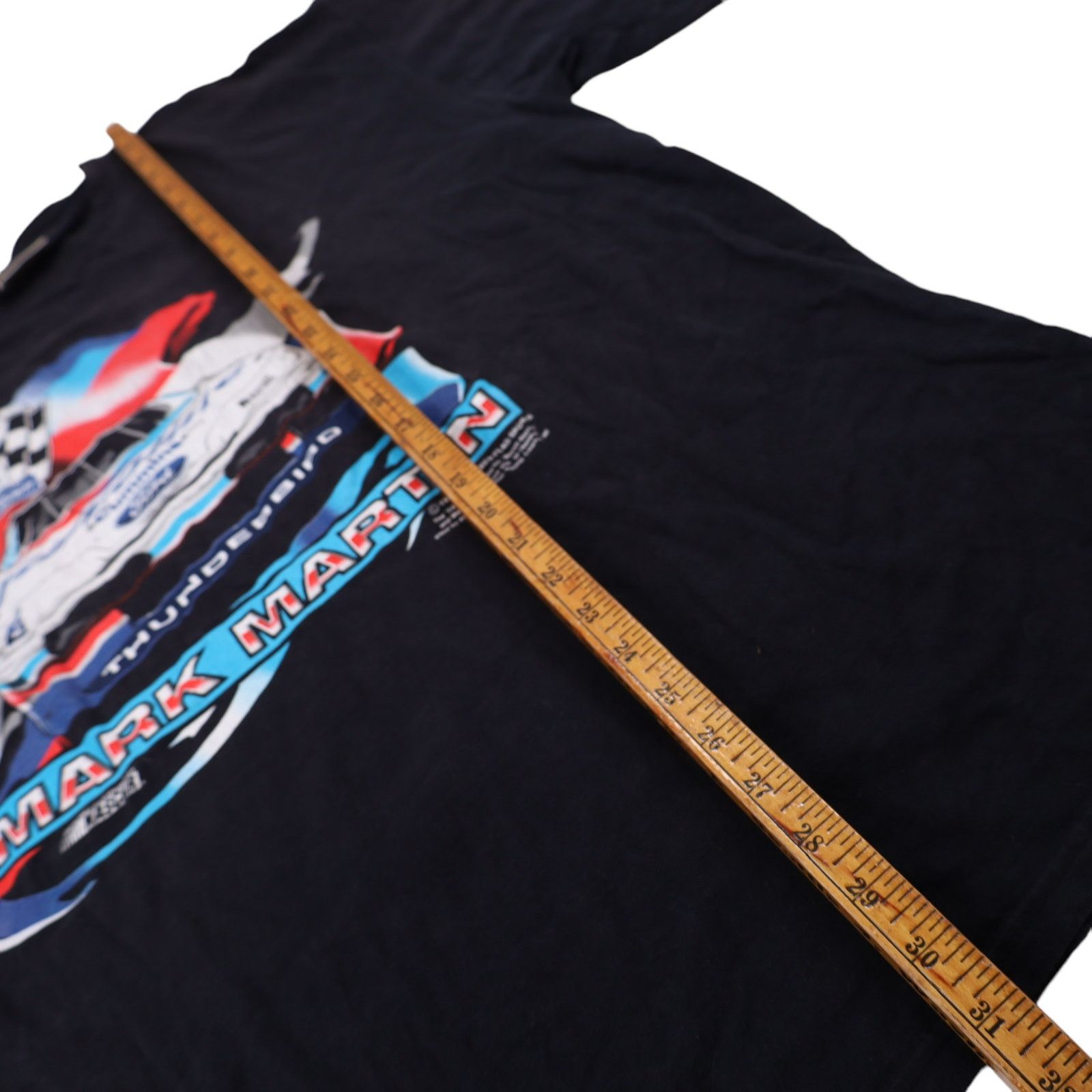 NASCAR × Vintage Vintage Nascar Valvoline Racing Mark Martin Graphic T Shirt Size US XXL / EU 58 / 5 - 7 Thumbnail