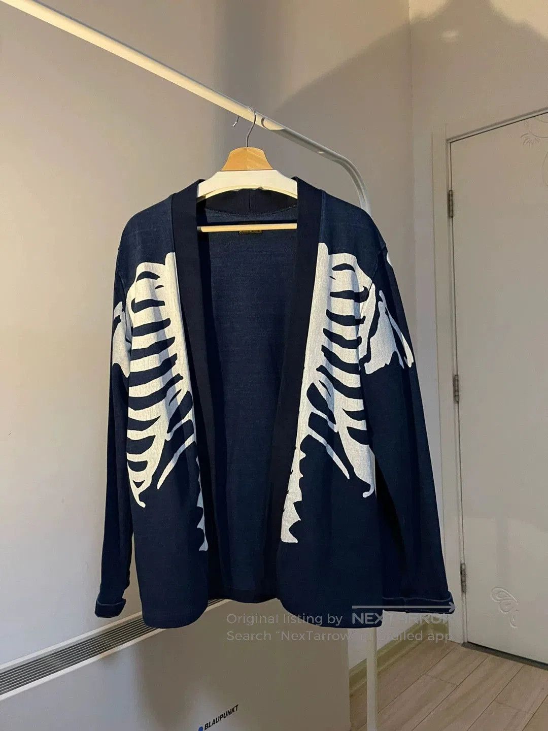 Kapital kapital bone cardigan with skeleton design. Size US M / EU 48-50 / 2 - 1 Thumbnail