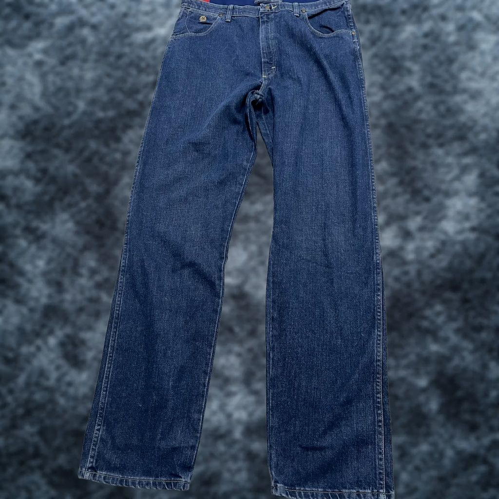 KOZABURO × Wrangler Kozaburo x Wrangler KRancher Dress Jeans, Navy