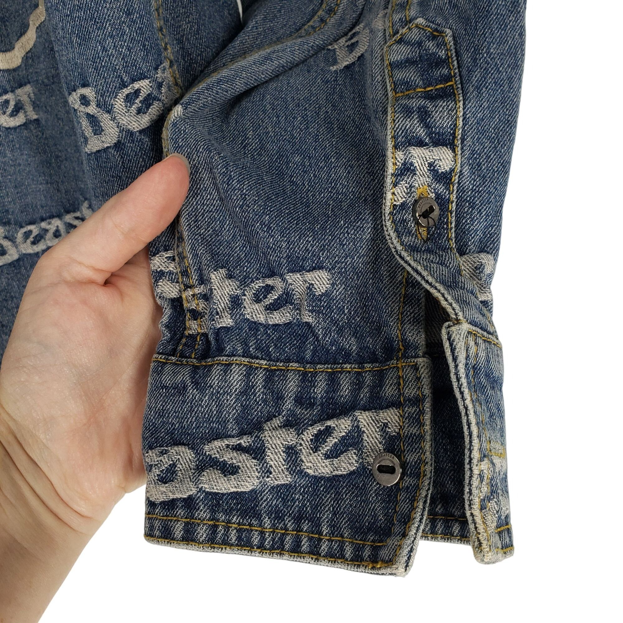 Grateful Dead Beaster x Grateful Dead Dancing Bear Denim Trucker Jean Jack Size US S / EU 44-46 / 1 - 13 Thumbnail