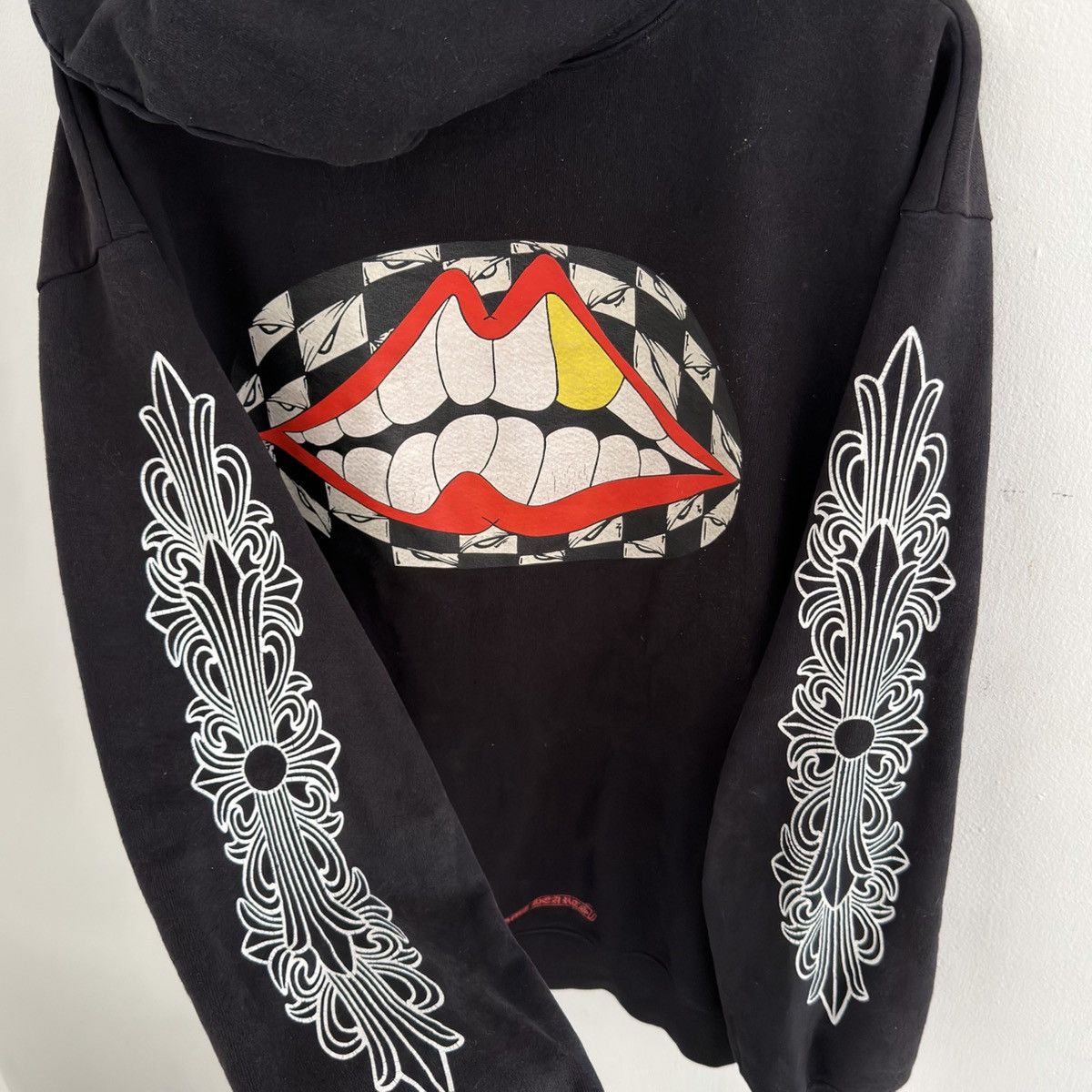 Chrome Hearts Chrome Hearts Matty Boy Lips Hoodie Floral Size US XXL / EU 58 / 5 - 3 Thumbnail