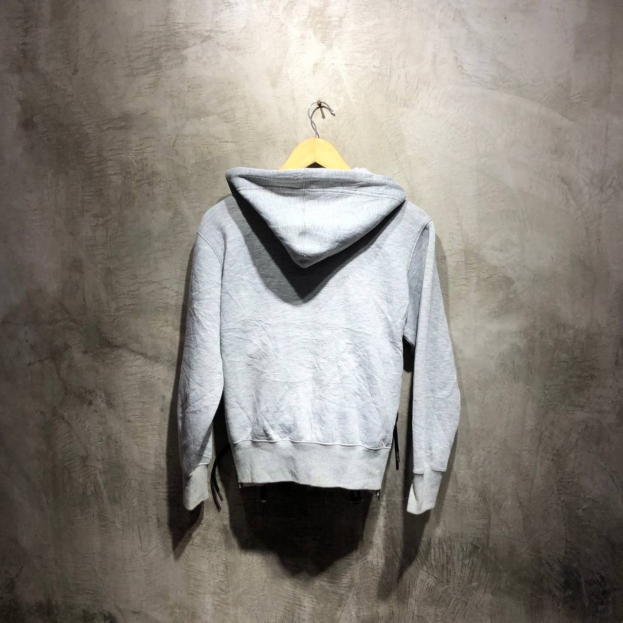 Sacai Sacai Sponge Sweat X Nylon Twill zip front hoodie Size XS / US 0-2 / IT 36-38 - 11 Thumbnail