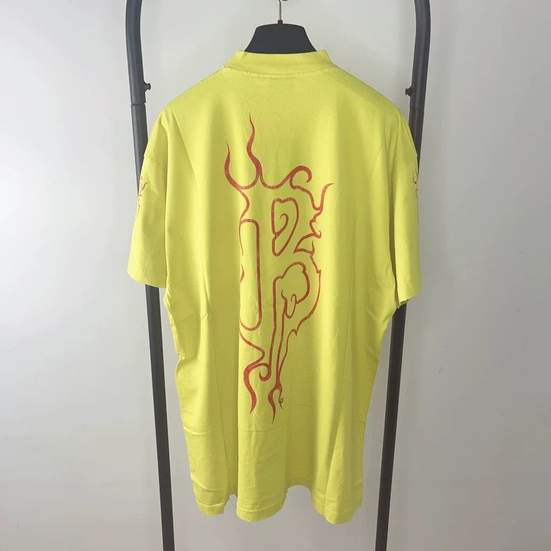 Balenciaga Balenciaga Letter printed T-shirt with round neck and shor Size US S / EU 44-46 / 1 - 3 Thumbnail