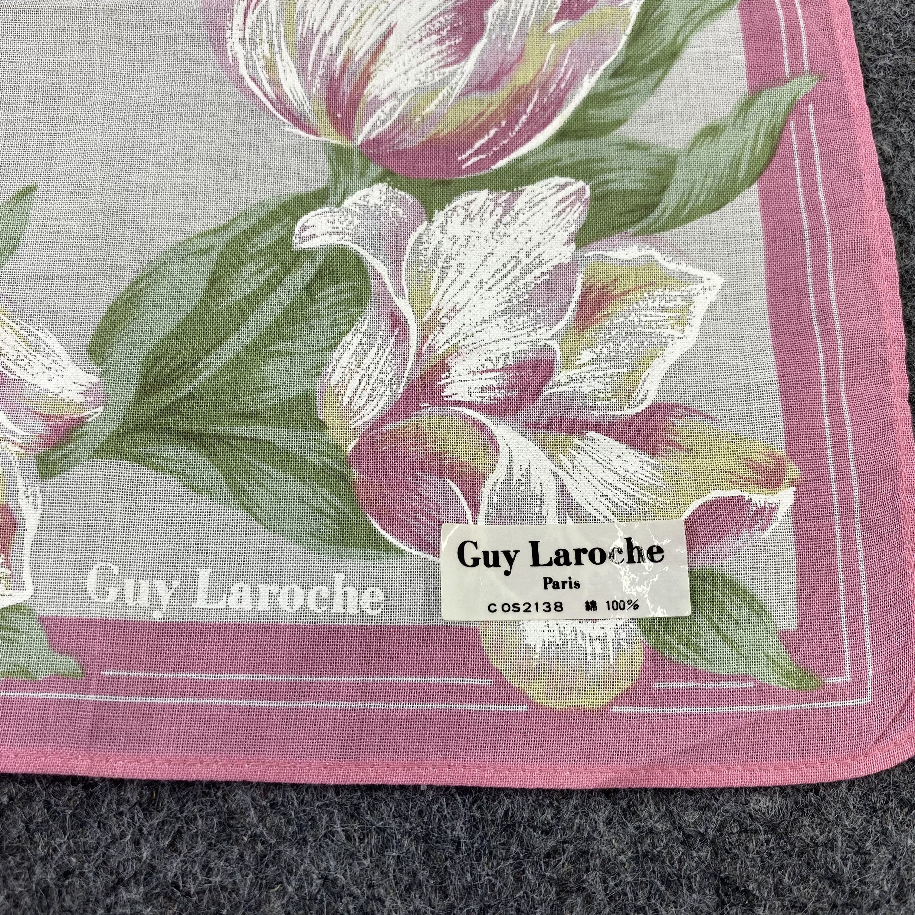 Guy Laroche Guy Laroche Handkerchief Neckerchief Bandana-B488 Size ONE SIZE - 5 Thumbnail