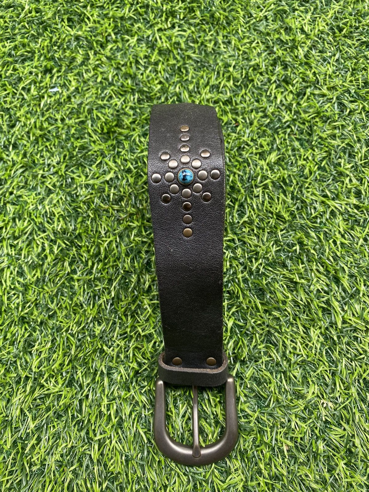 Seditionaries Vintage MADE GENUINE LEATHER PUNK ROCK Belt nice design Size ONE SIZE - 18 Thumbnail