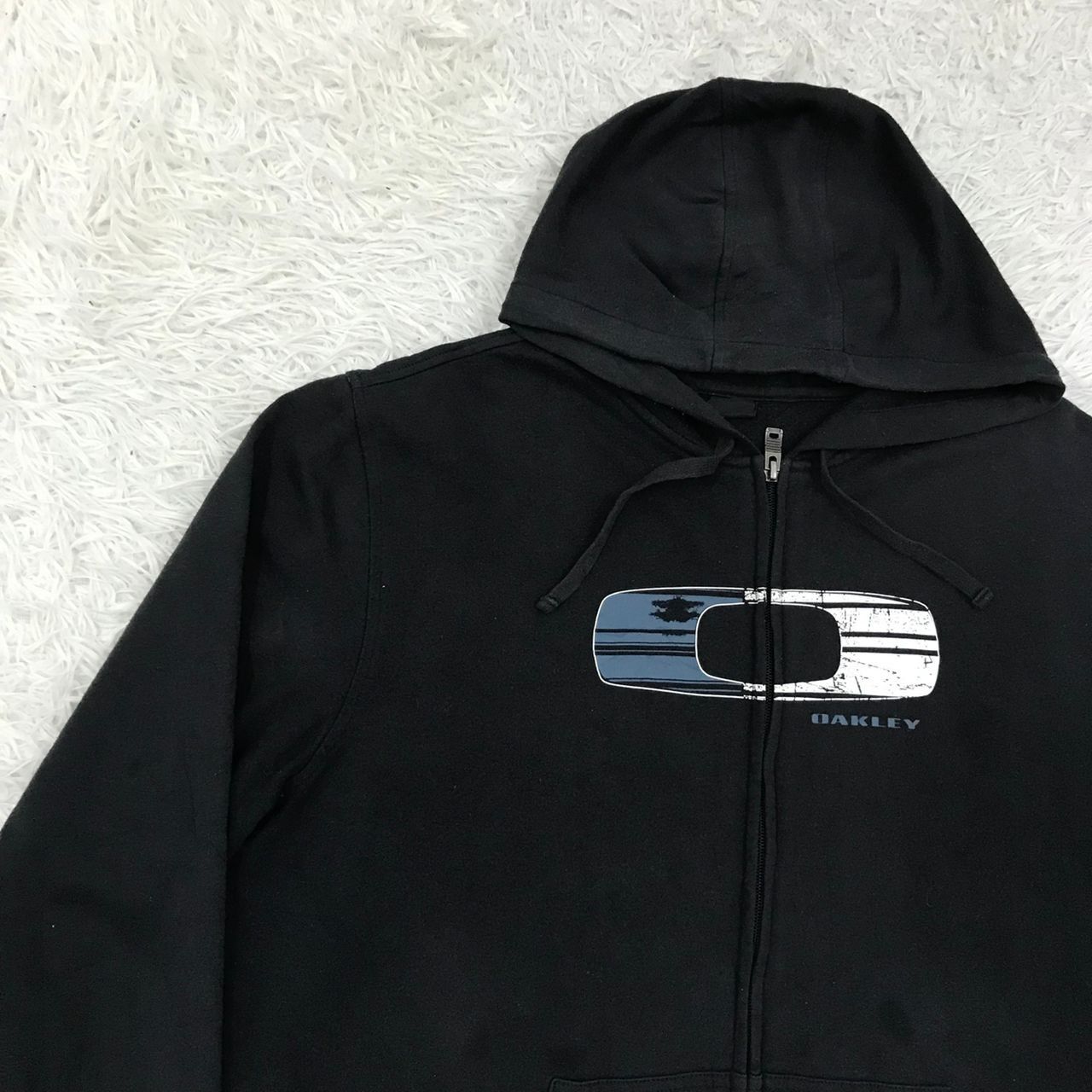 Oakley Oakley Center Logo Sweater Jacket Hoodie Size US L / EU 52-54 / 3 - 3 Thumbnail