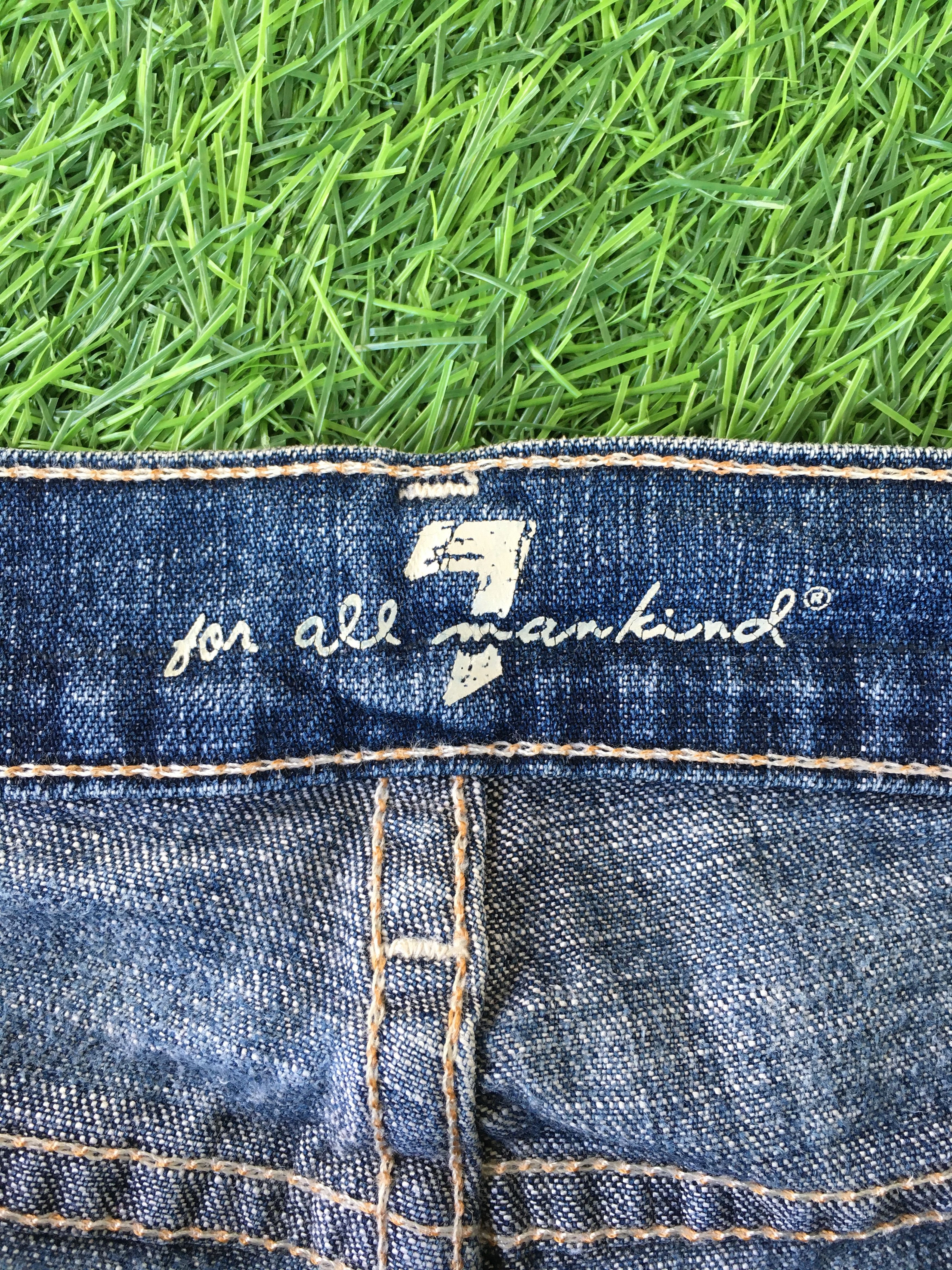 Designer Y2K Low Rise Distressed Flare Jeans D-1052 Size 26" / US 2 / IT 38 - 10 Thumbnail
