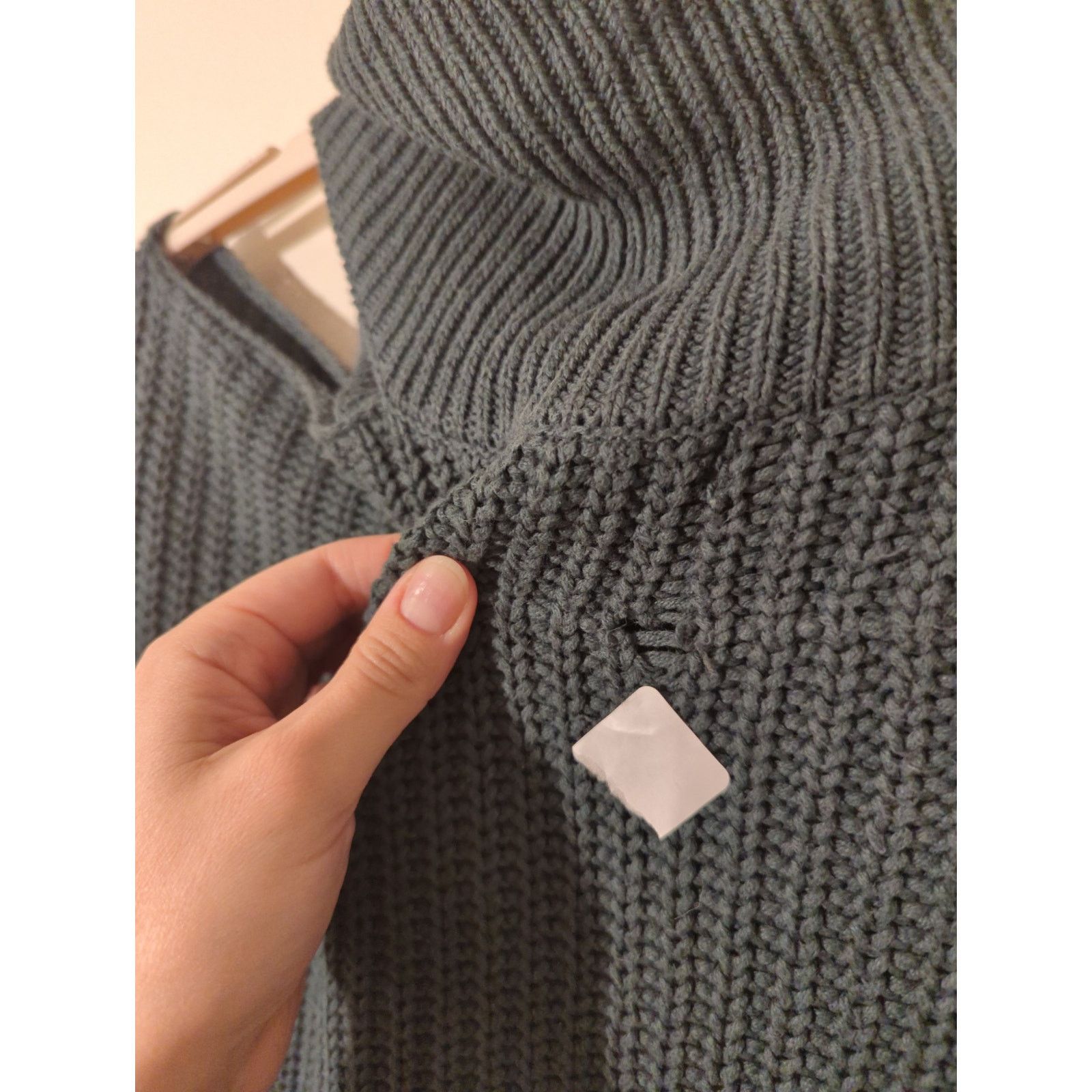 Other RTR Peter Som Sz L Green Cold Shoulder Pullover Sweater Size L / US 10 / IT 46 - 5 Thumbnail