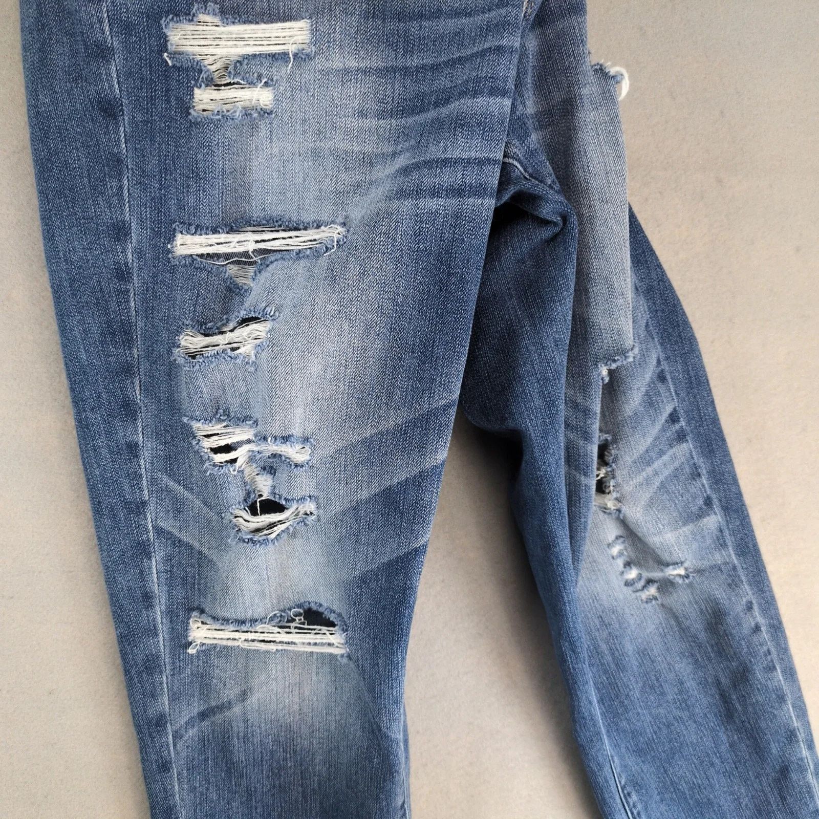 Abercrombie & Fitch Abercrombie & Fitch Destroyed Jeans Women's 8R 34x28" Ankle Size 30" / US 8 / IT 44 - 8 Thumbnail