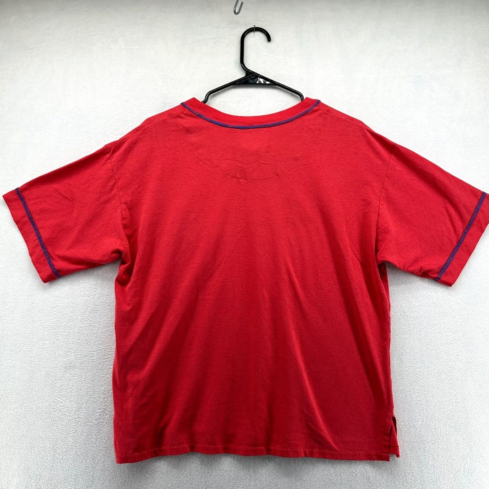 Vintage VINTAGE? Betty Boop intimates T-Shirt Red Men's Medium Crew Neck Short Sleeve Pullover Size US M / EU 48-50 / 2 - 2 Thumbnail