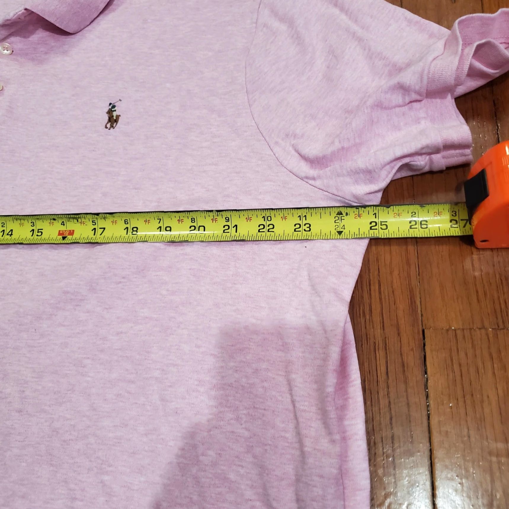 Polo Ralph Lauren Polo Ralph Lauren Polo Shirt Mens XL Purple Classic Fit Pony Logo Casual Size US XL / EU 56 / 4 - 4 Thumbnail