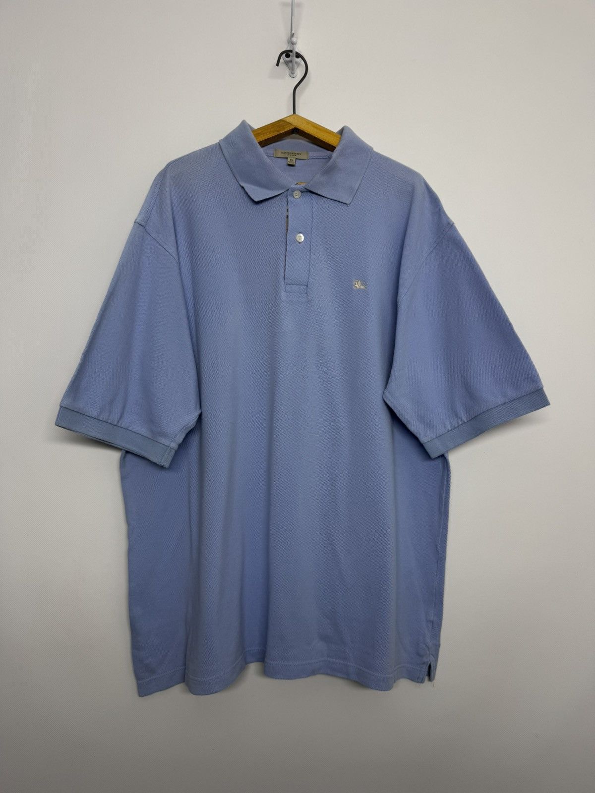 Burberry BURBERRY London Blue Short Sleeve Polo Shirt Size US XL / EU 56 / 4 - 1 Thumbnail