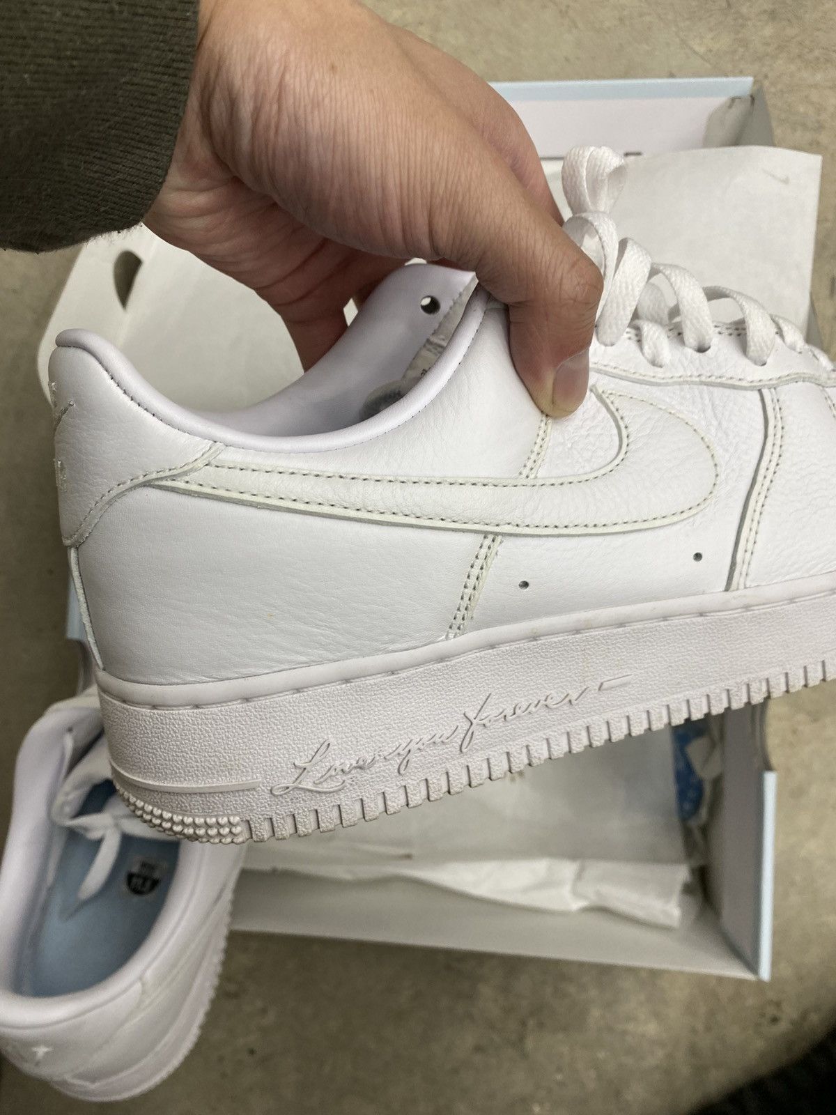 NOCTA × Nike Nike NOCTA Air Force CLB Love You Forever Size US 11.5 / EU 44-45 - 8 Thumbnail