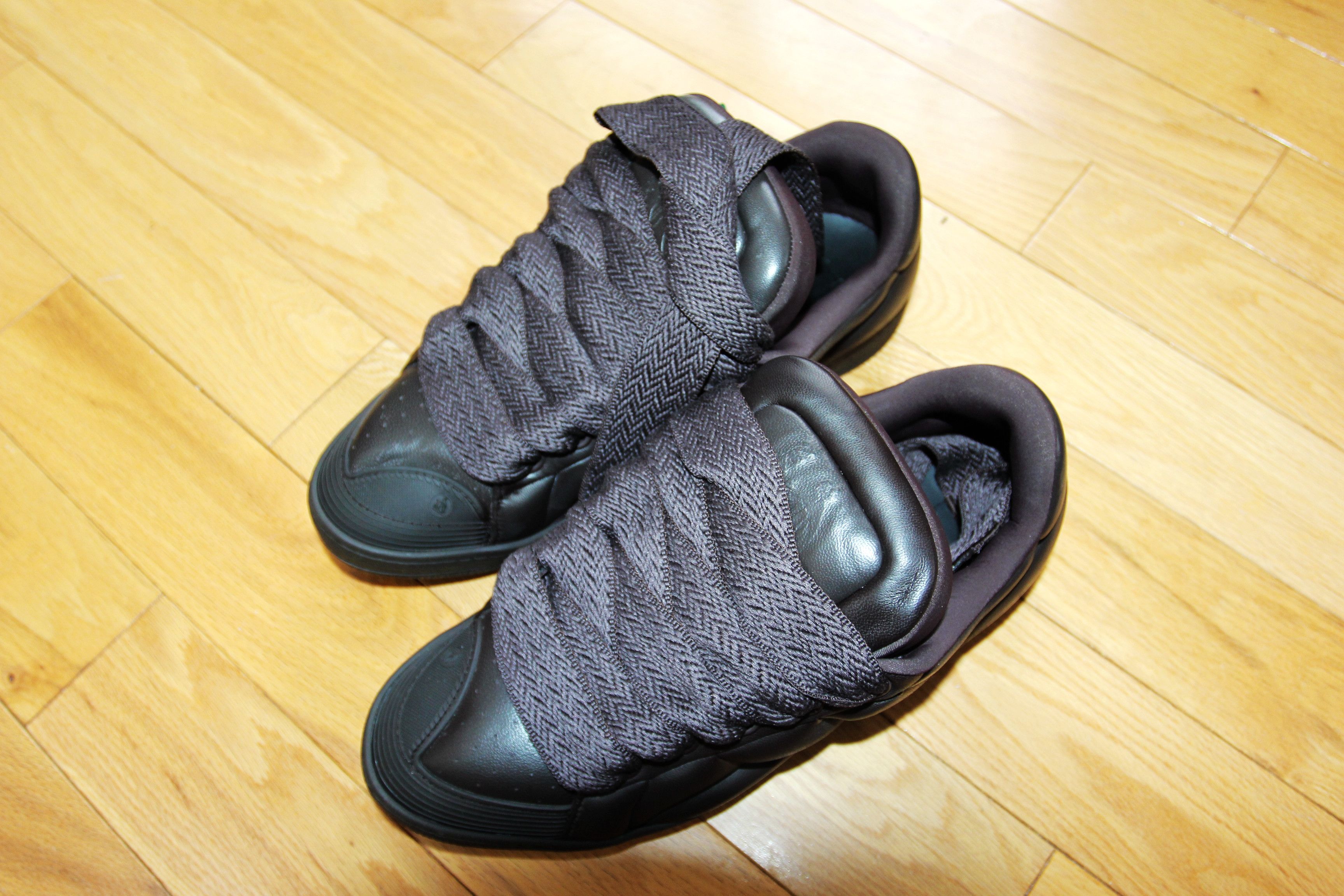 Lanvin BNWT AW23 LANVIN CURB XL LOW TOP SNEAKERS CACAO 40 Size US 7 / EU 40 - 2 Thumbnail