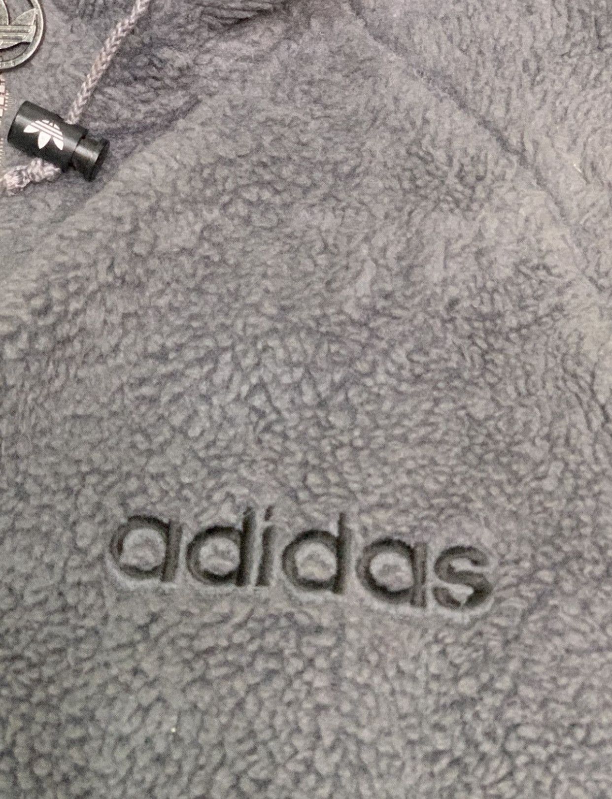 Adidas Rare Design Vintage Adidas Fleece Zip up Hoodie Size US XL / EU 56 / 4 - 11 Thumbnail