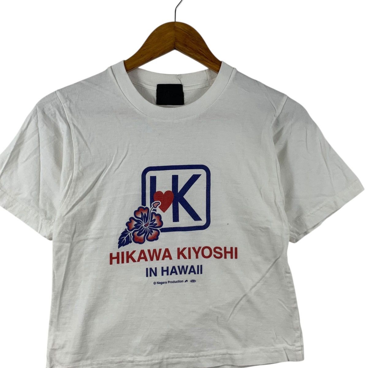 Vintage Vintage HIKAWA KIYOSHI HAWAII Nagara Hibiscus Tee Shirt Size XS / US 0-2 / IT 36-38 - 3 Thumbnail